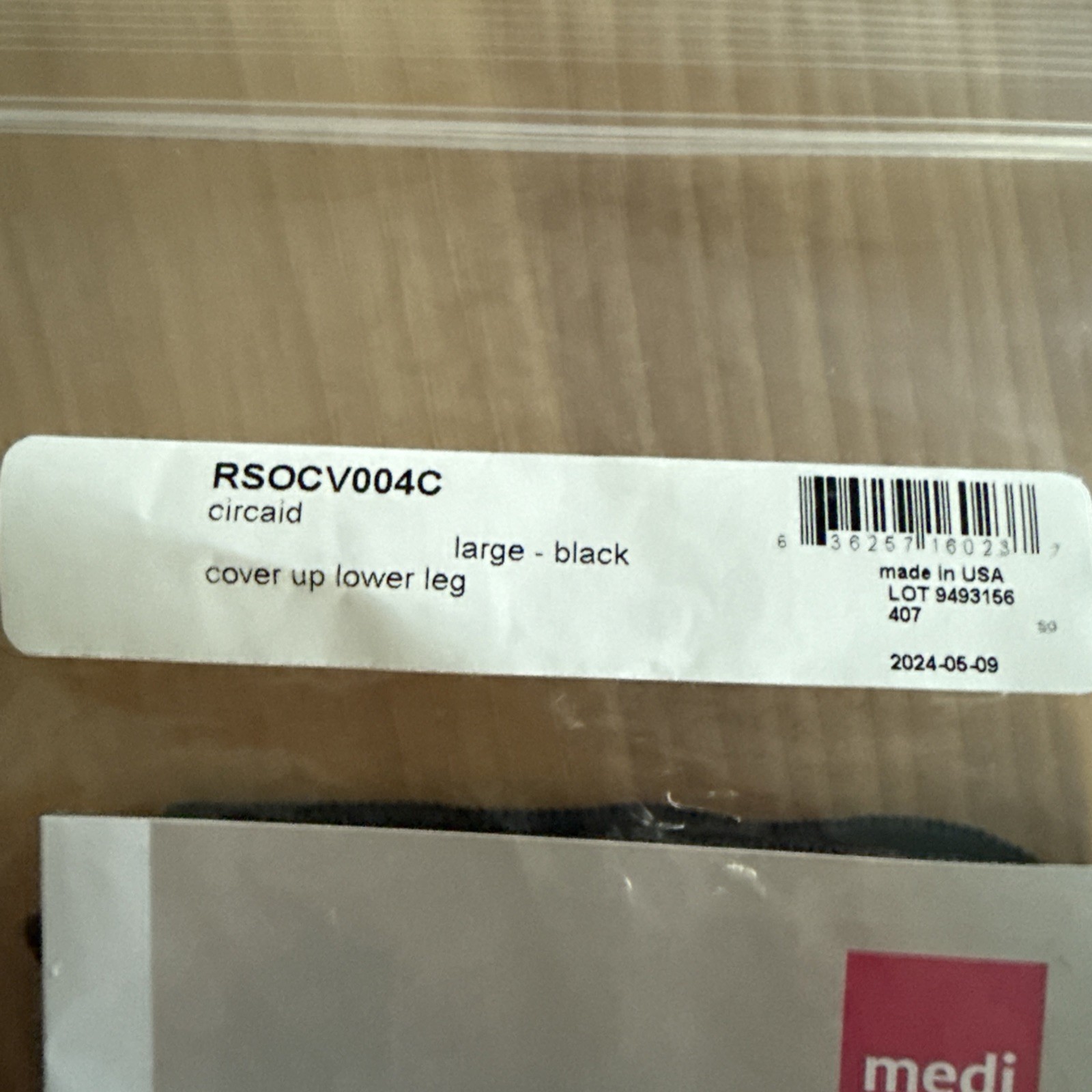 Medi CircAid Power Added Compression Band And Cover Up Lower Leg Large