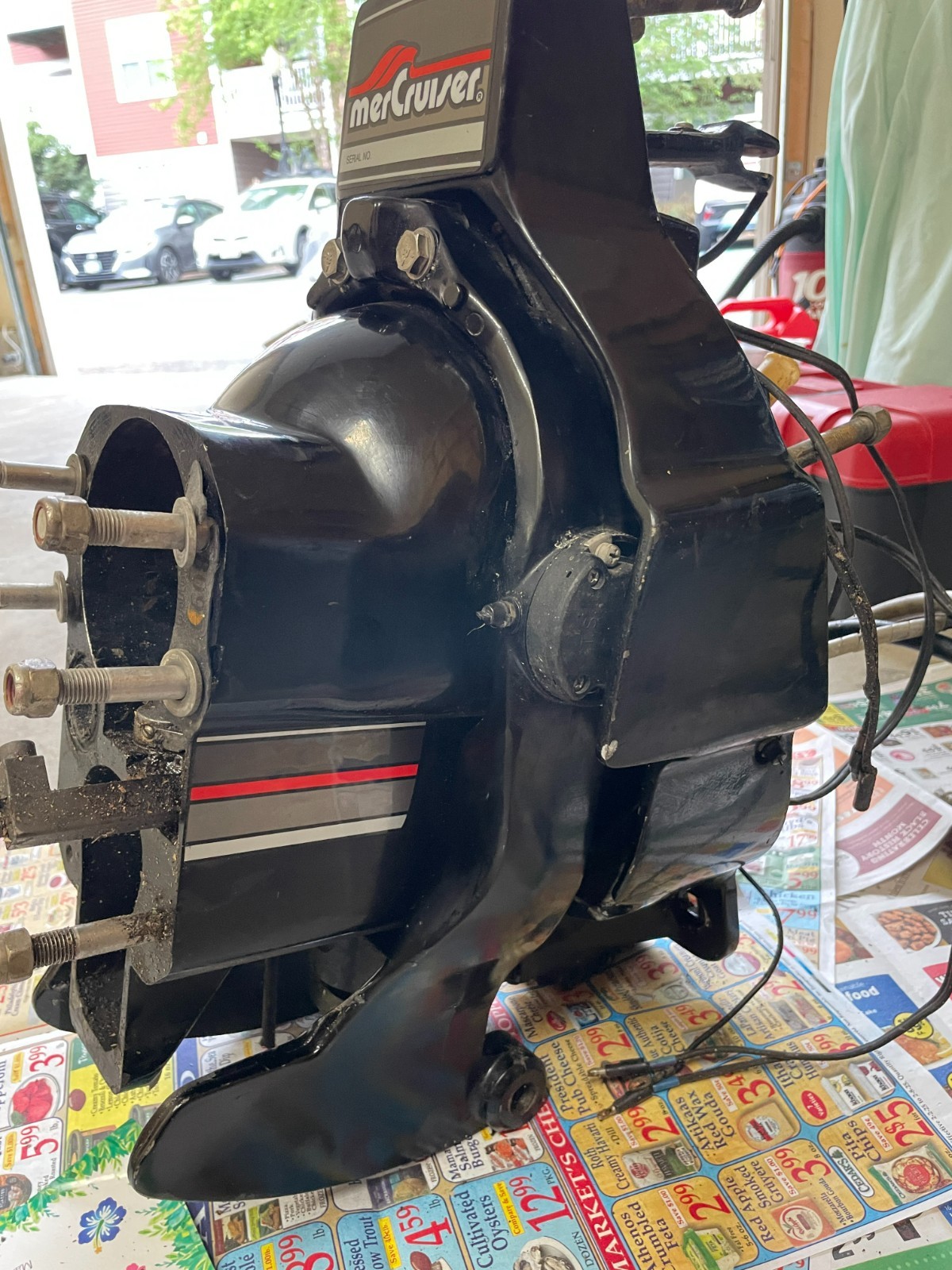 FRESHWATER LOW HRS Mercruiser Alpha One Gen 2 Gimbal Housing Transom Assembly