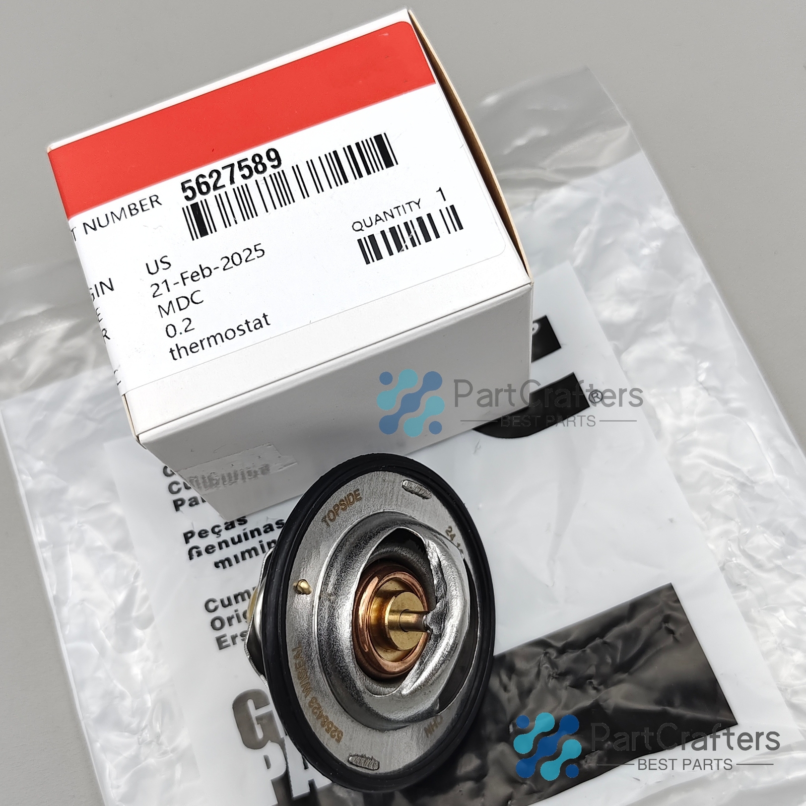 Thermostat For Cummins Engine P/N 5627589