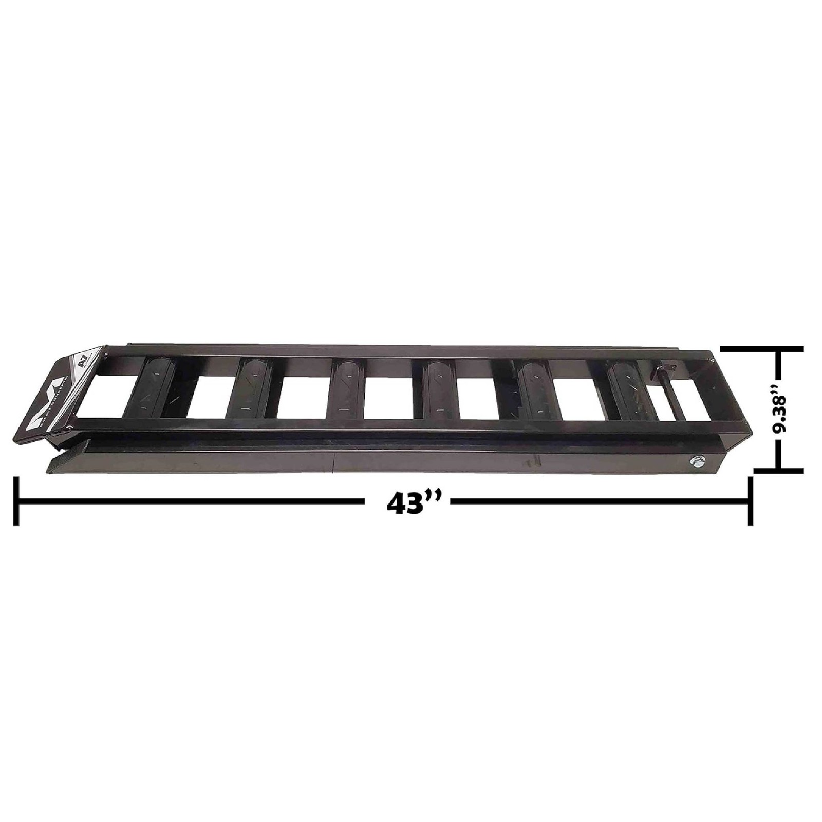 Matrix Concepts A7 Aluminum Ramp - Black/White | 7.5 ft Folding Loading Ramp