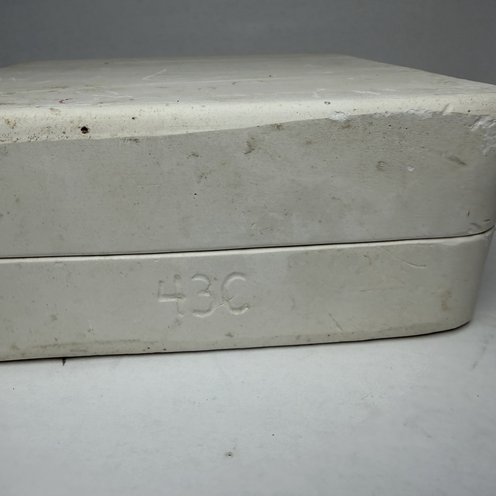 Duncan DM 43C Ceramic Slip Casting Mold Large Macrame Beads 1976 Vintage