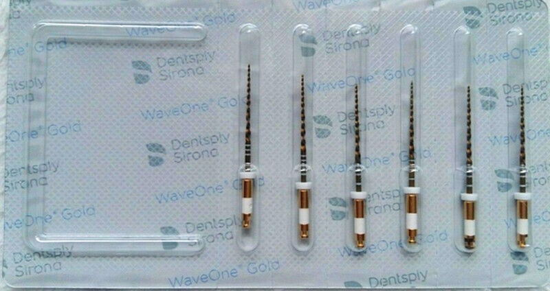 Waveone Gold Wave One Endodontic File Root Canal Dentsply 6pcs/Pk