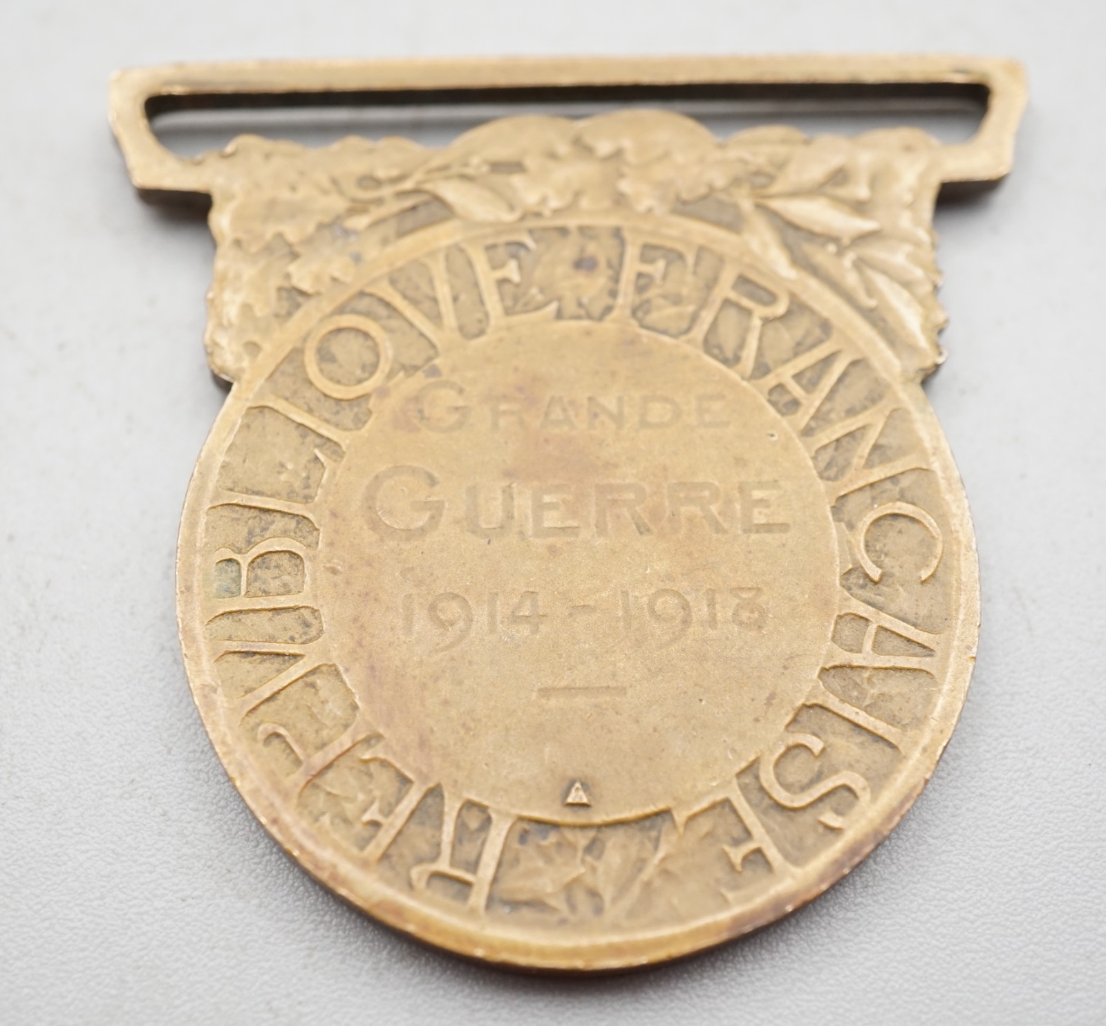 WWI 1914-1918 French Commemorative Medal Of The Great War by Morlon