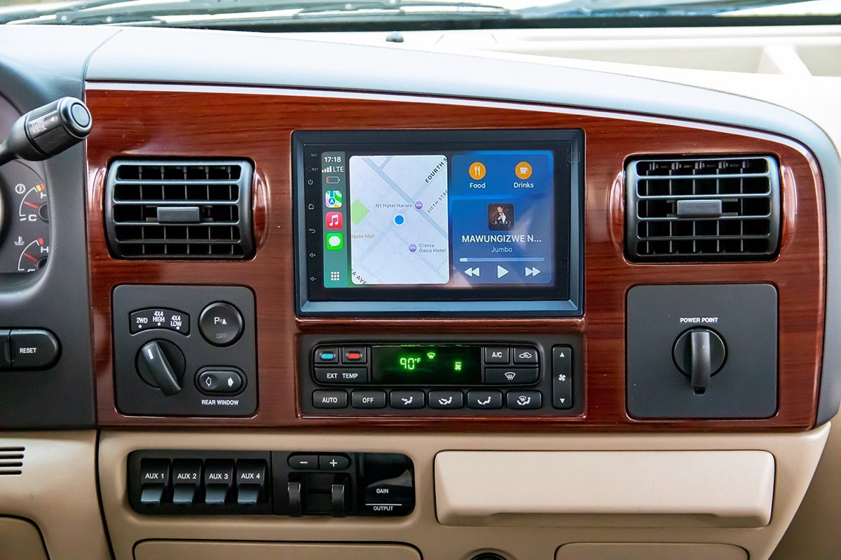 8Core Android 15 Apple CarPlay Radio Stereo For 2005-2007 F-250 F-350 Super Duty