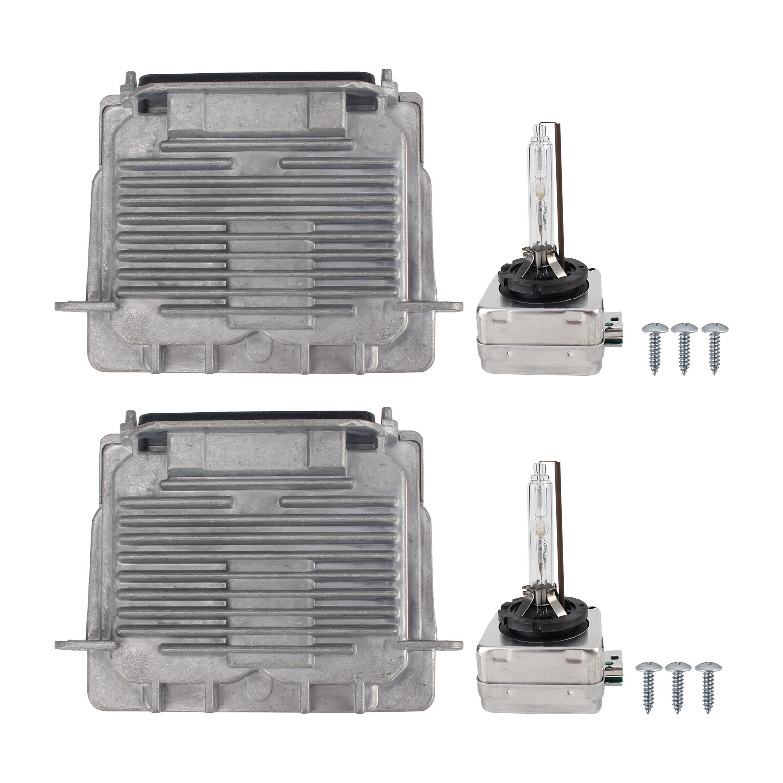 2x Headlight Xenon Ballast Module & Bulb Kit For 2014-2020 Jeep Grand Cherokee