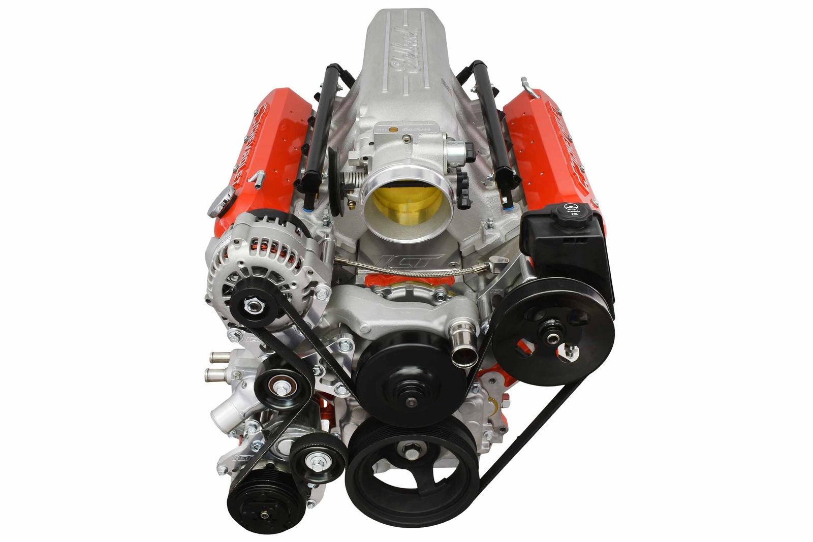 LS Truck Low Mount 6-Rib Sanden 7176 A/C Compressor Bracket