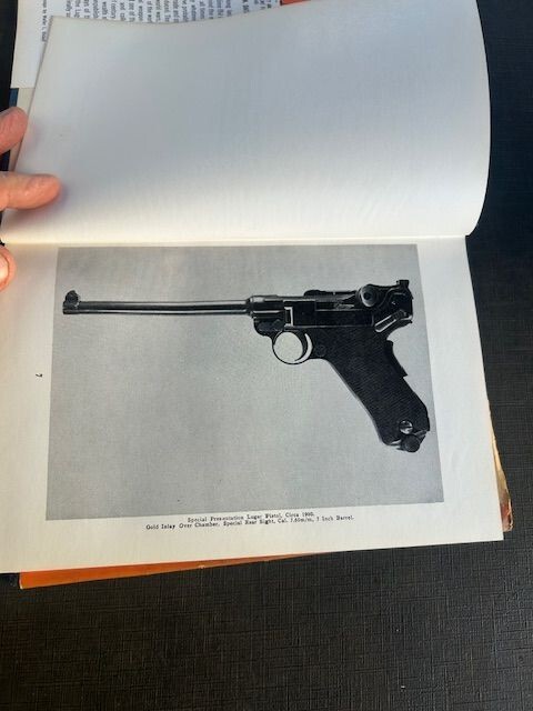 Book- The Luger Pistol by Fred A Datig -Hard Cover 1962-Free Shipping !
