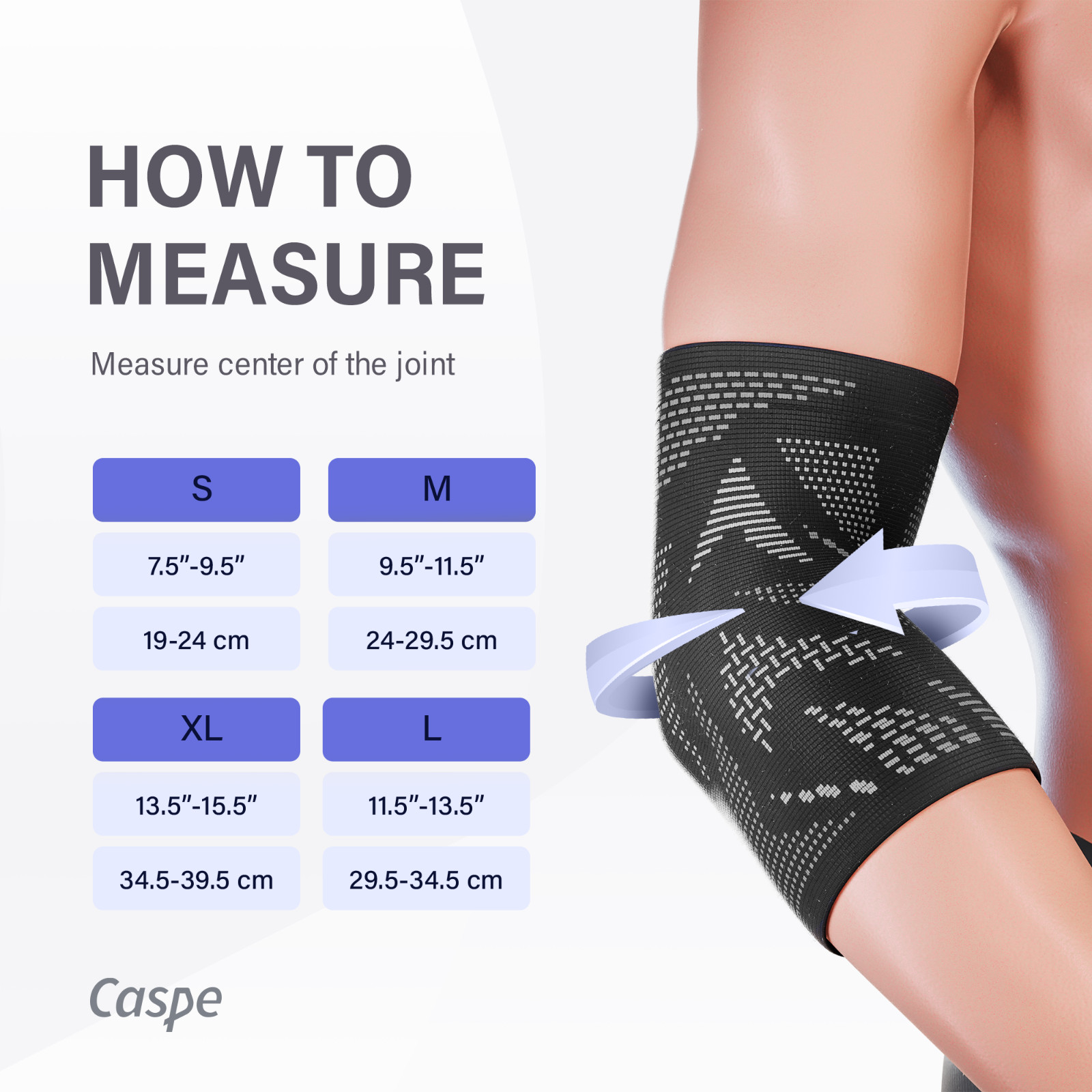 2X Elbow Brace Compression Support Sleeve Arthritis Tendonitis Reduce Joint Pain