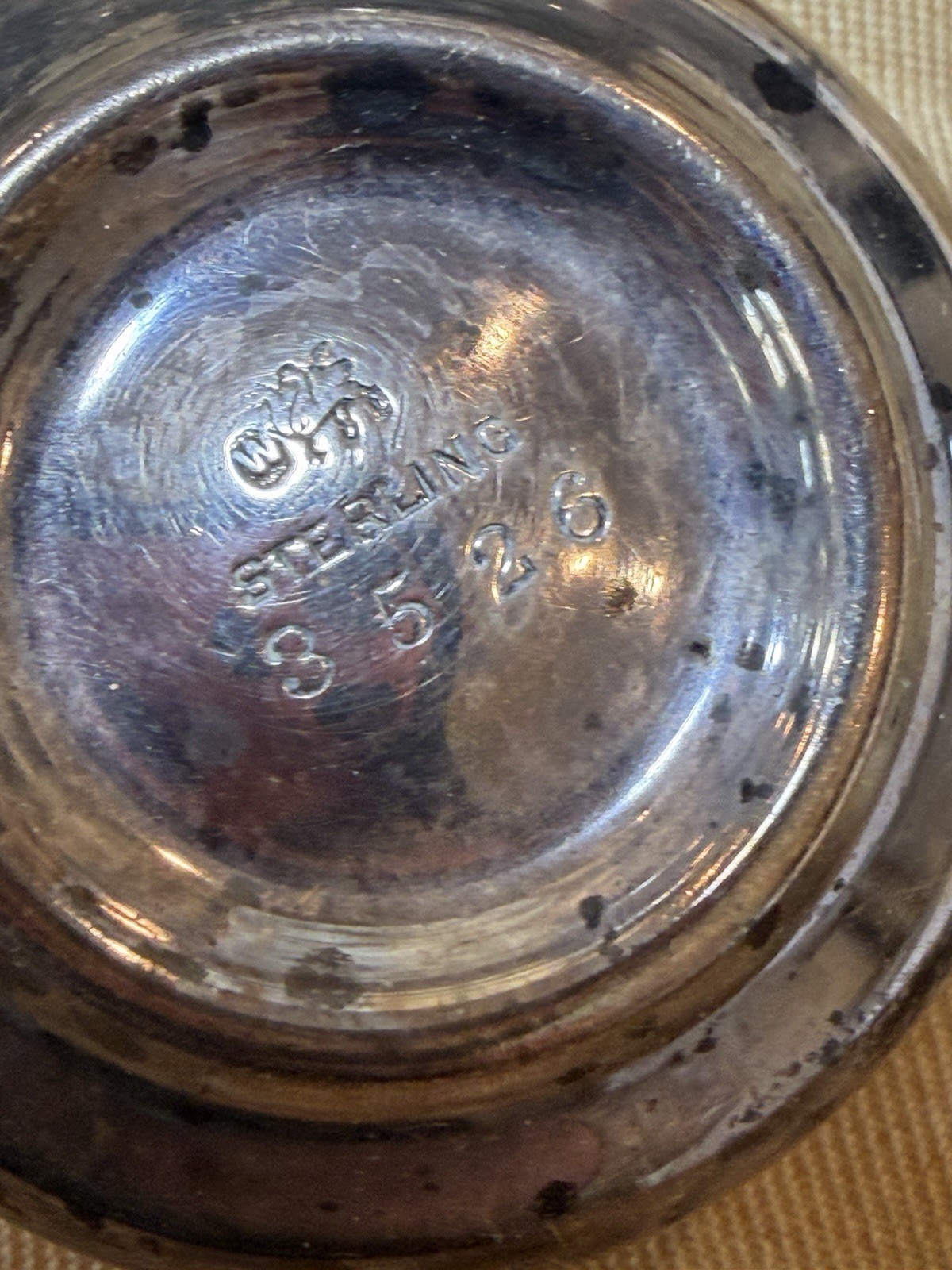 ANTIQUE WHITING MFG. CO STERLING SILVER SET OPEN SALT CELLAR SHAKERS SPOONS BOX