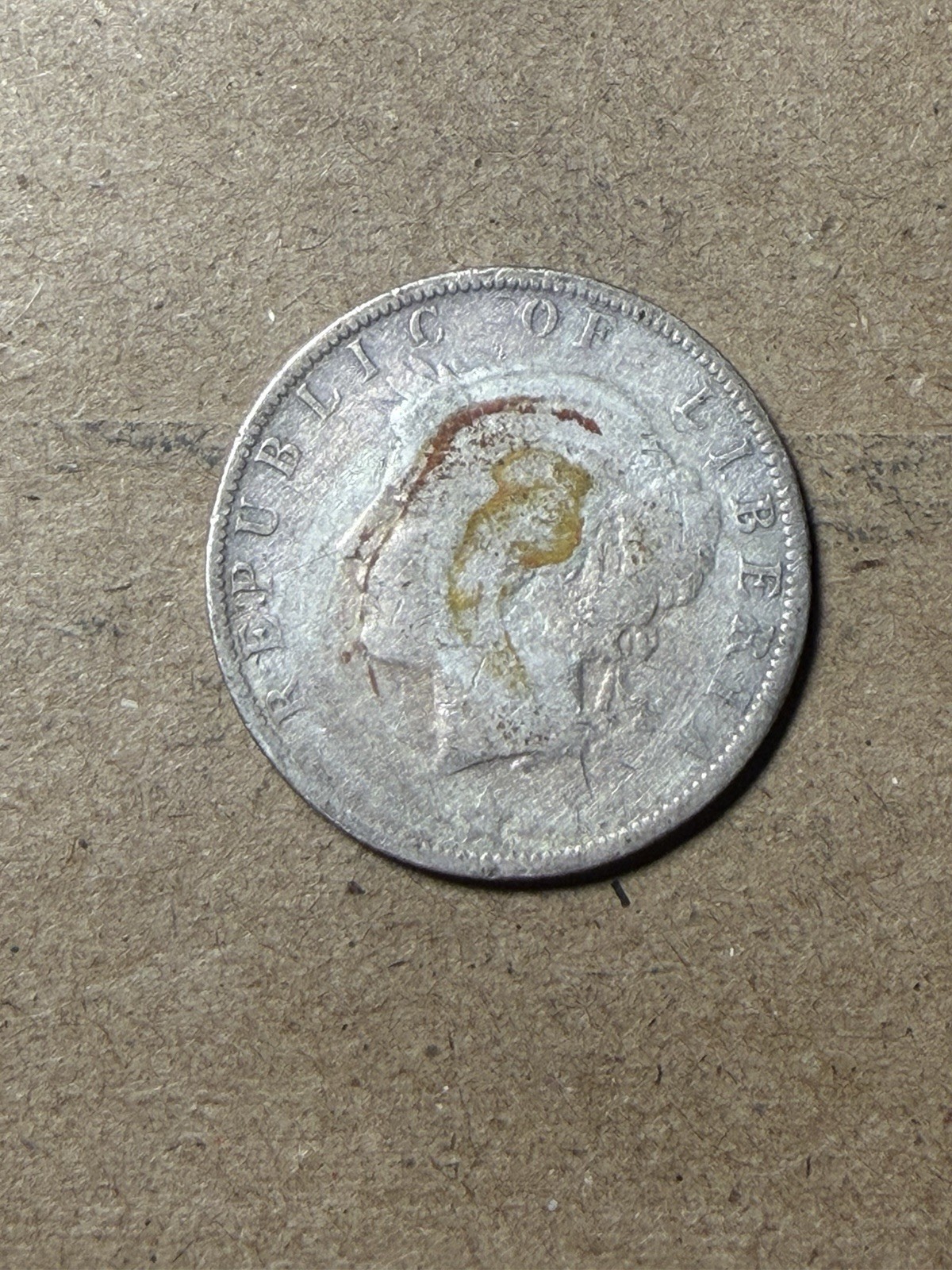 1906 H Republic Of Liberia Quarter - Scarce 34k Mintage - As Shown! (#2270)