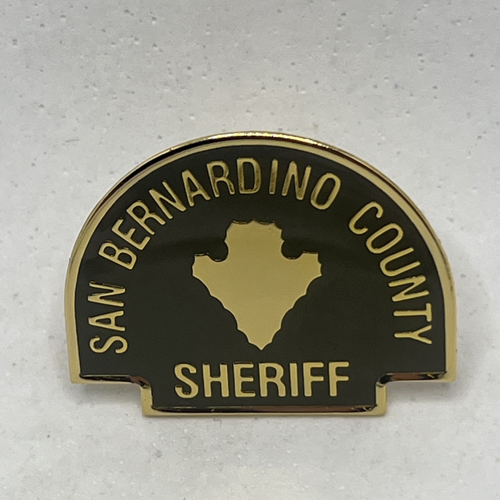 San Bernardino Sheriff Police Department Law Enforcement Enamel Lapel Hat Pin