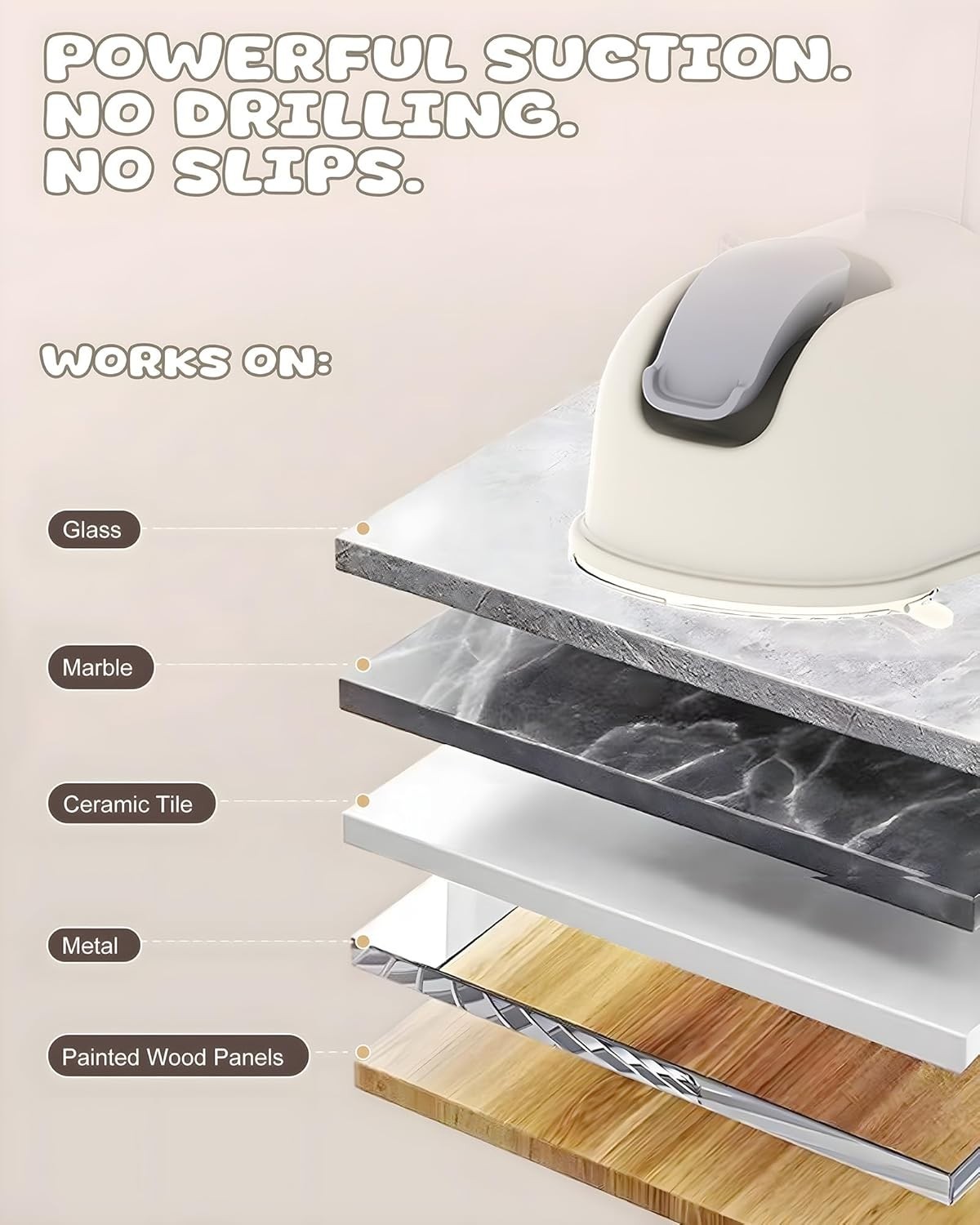 Foldable Baby Shower Support Seat with Strong Suction for Infants 6+