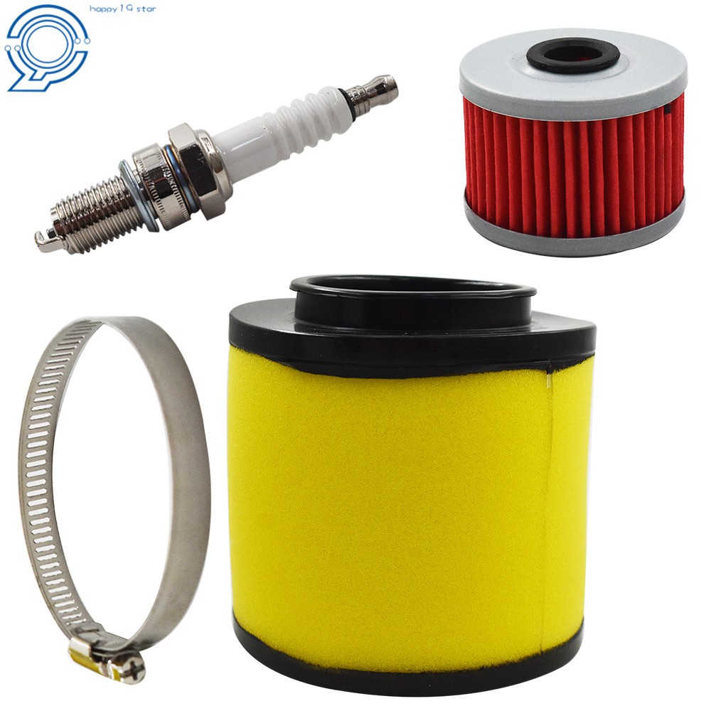 For Honda FourTrax 300 TRX300 1988-2000 Air Oil Filter Spark Plug Tune Up Kit