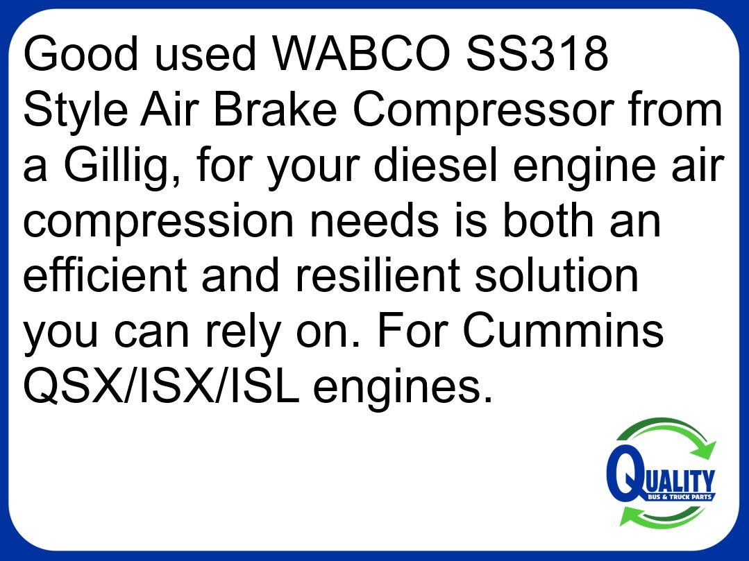 9111530197 Air Compressor Cummins ISM, 3690864, 9111530486, 4318220