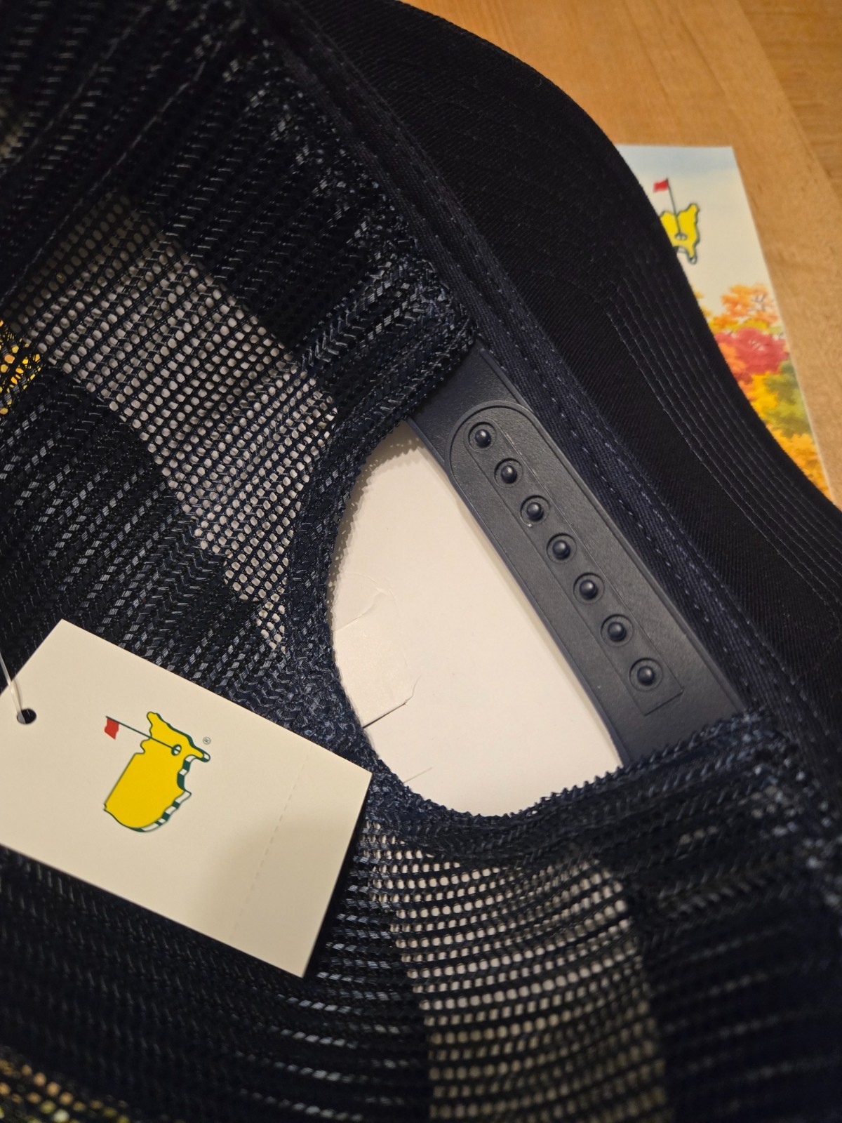 Unique A.N.G.C. Augusta National Members Pro Shop Trucker Hat, NEW!