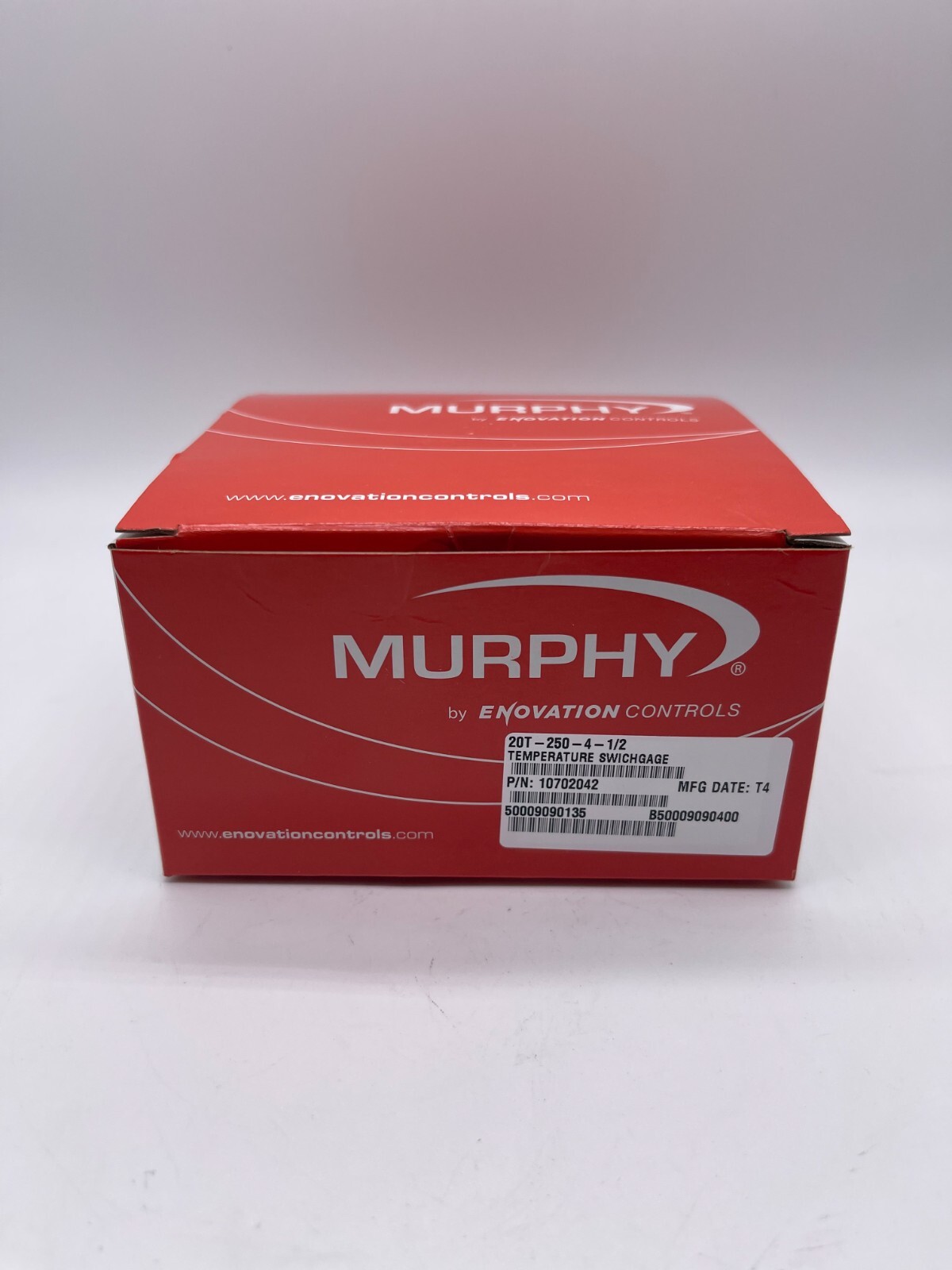 4FT MURPHY 20T-250-4-1/2 10702042 250 DEGREE TEMPERATURE GAUGE