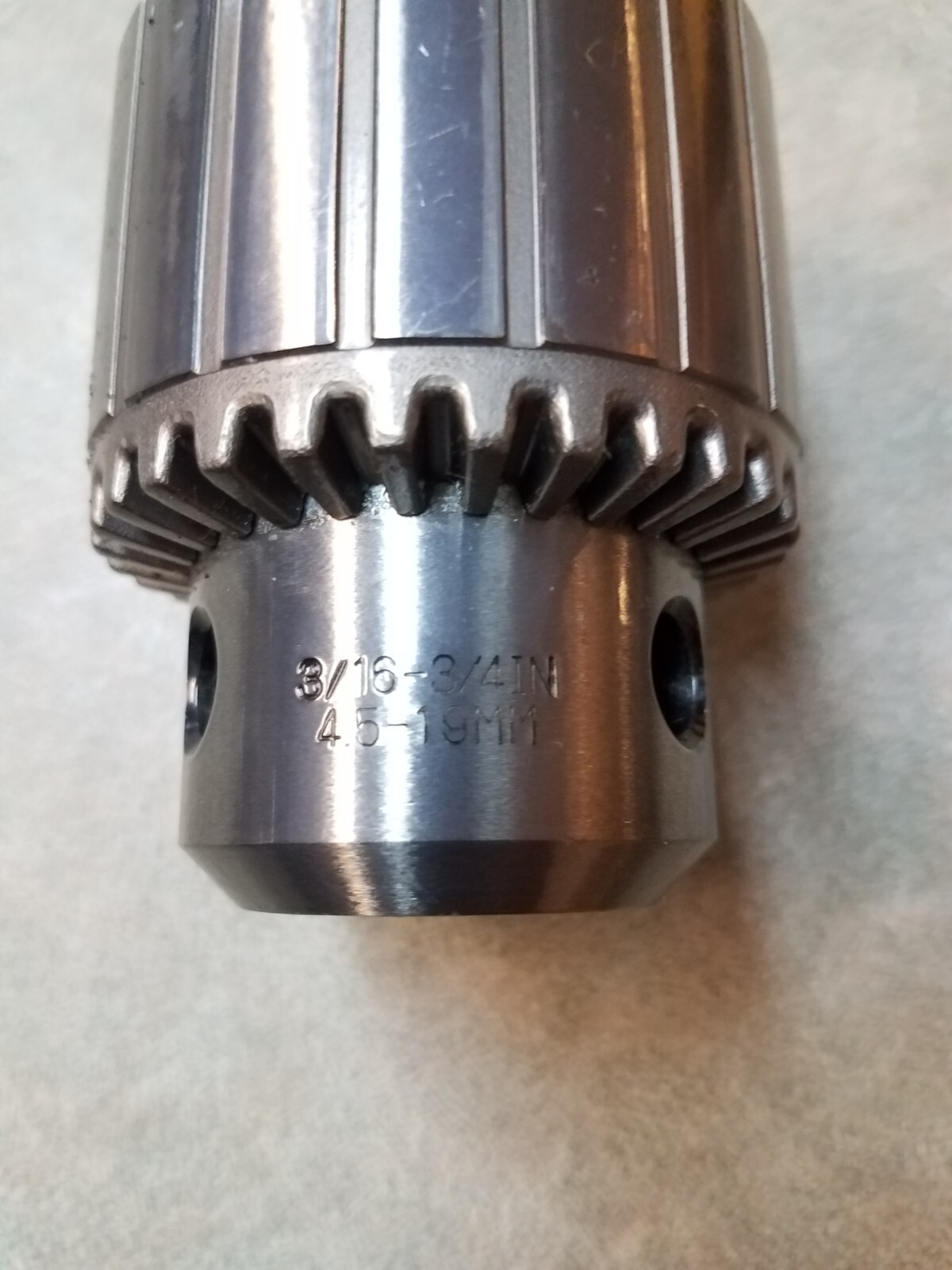Milwaukee 48-66-2085 Drill Chuck 3/4" #3 Jacobs taper with key and retainer