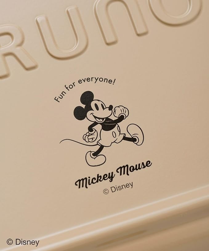 BRUNO Disney Mickey Hot Sandwich Maker Double Electric Toaster 100V BOE136-BE JP