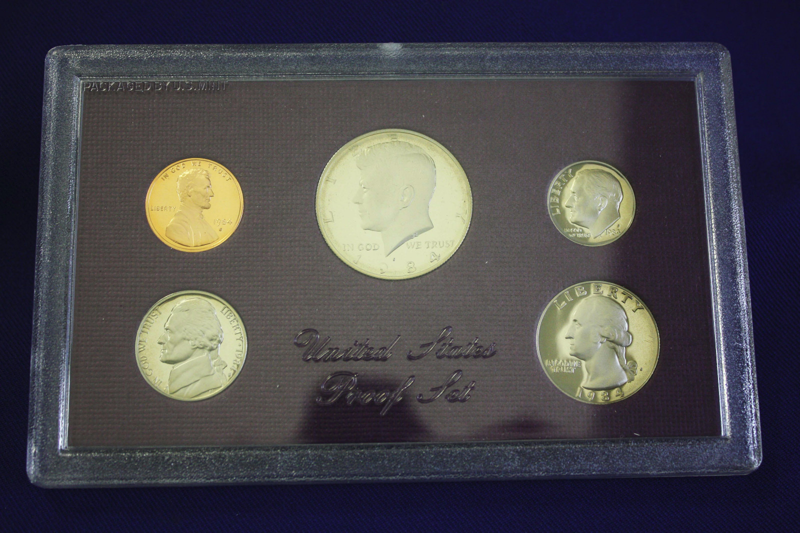 1984 Proof set. Genuine. complete and original as issued by US Mint.