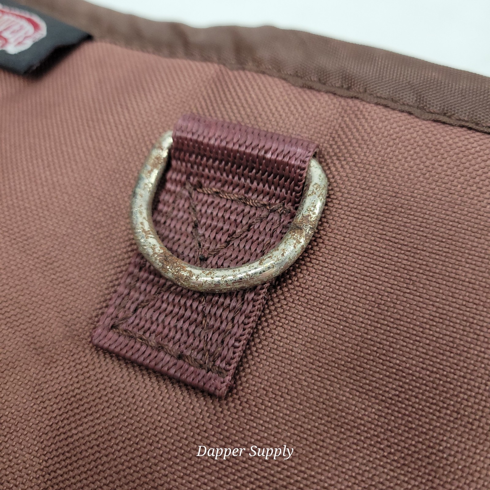 Weaver Nylon Saddle Bag Light Brown