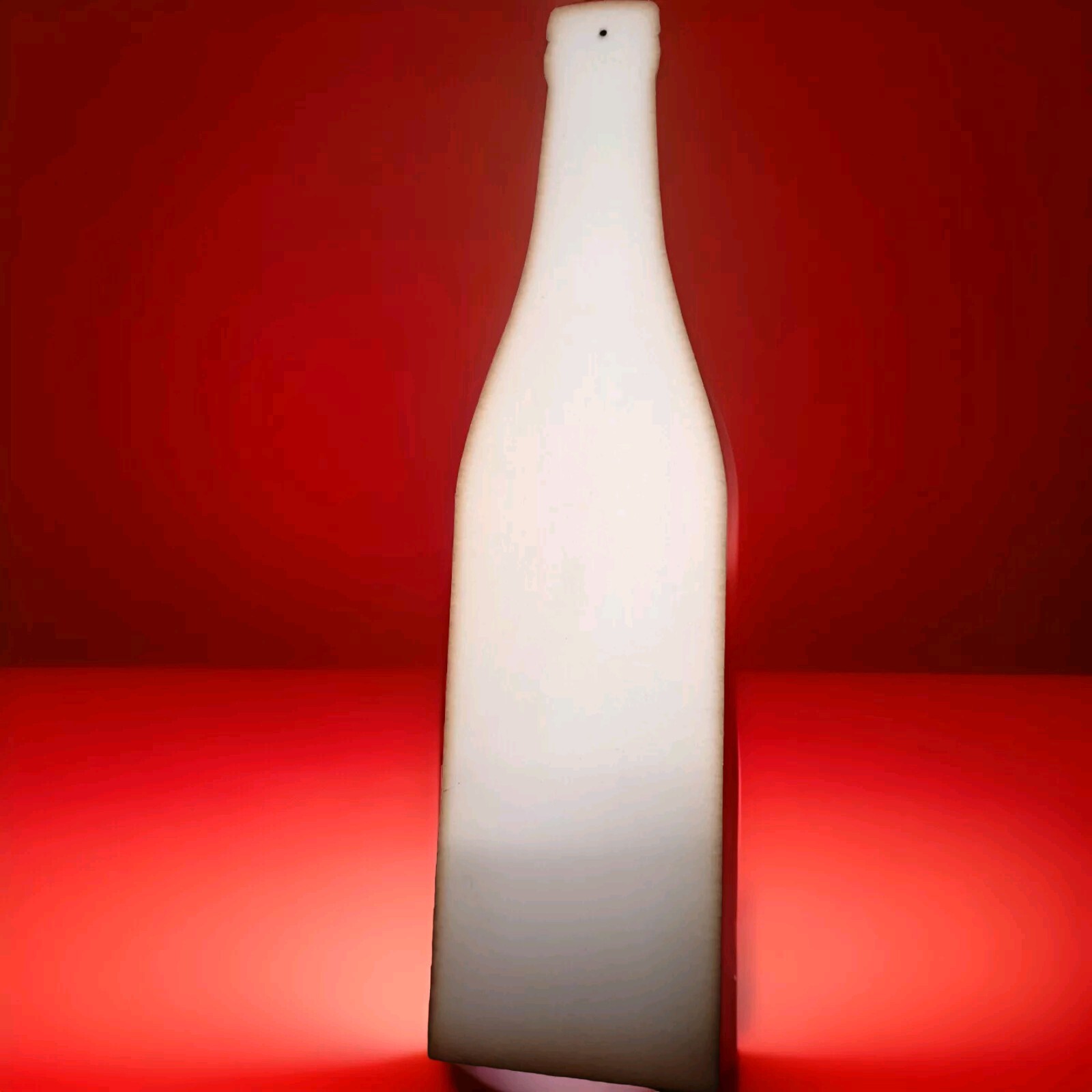 Vintage Sign Royal Crown RC Cola Bottle paperboard card Soda Pop Advertising 23"