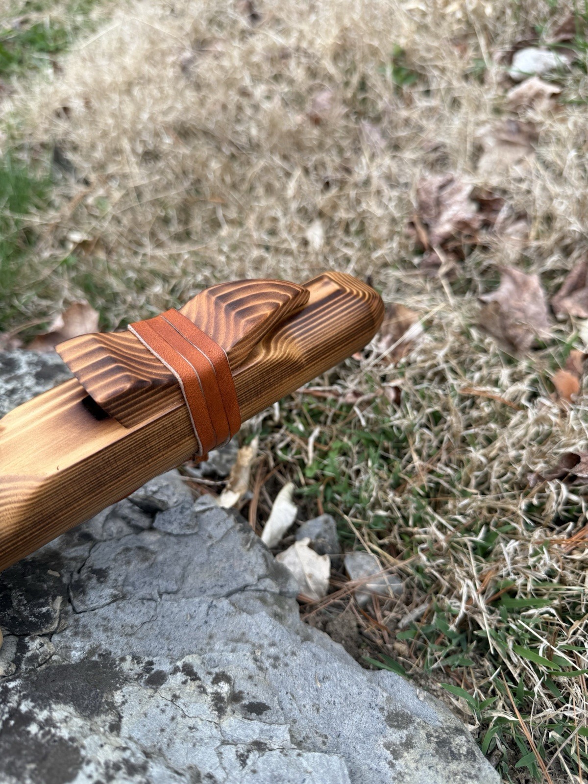 Native American Style Flute | Western Cedar | Hijaz Scale | Low E | 440 Hz.