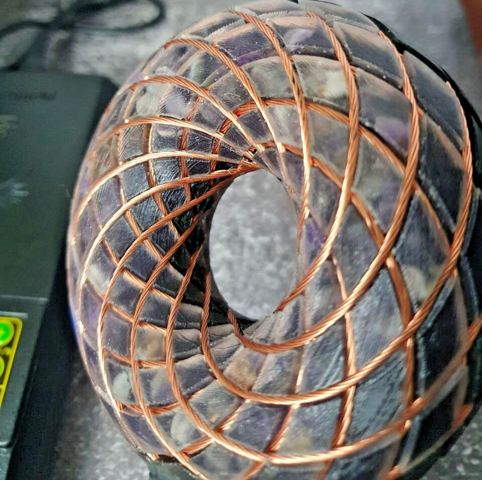 This is PEMF, Scalar & Zero Point Geometry All In 1: ToruShield Scalar Radionics