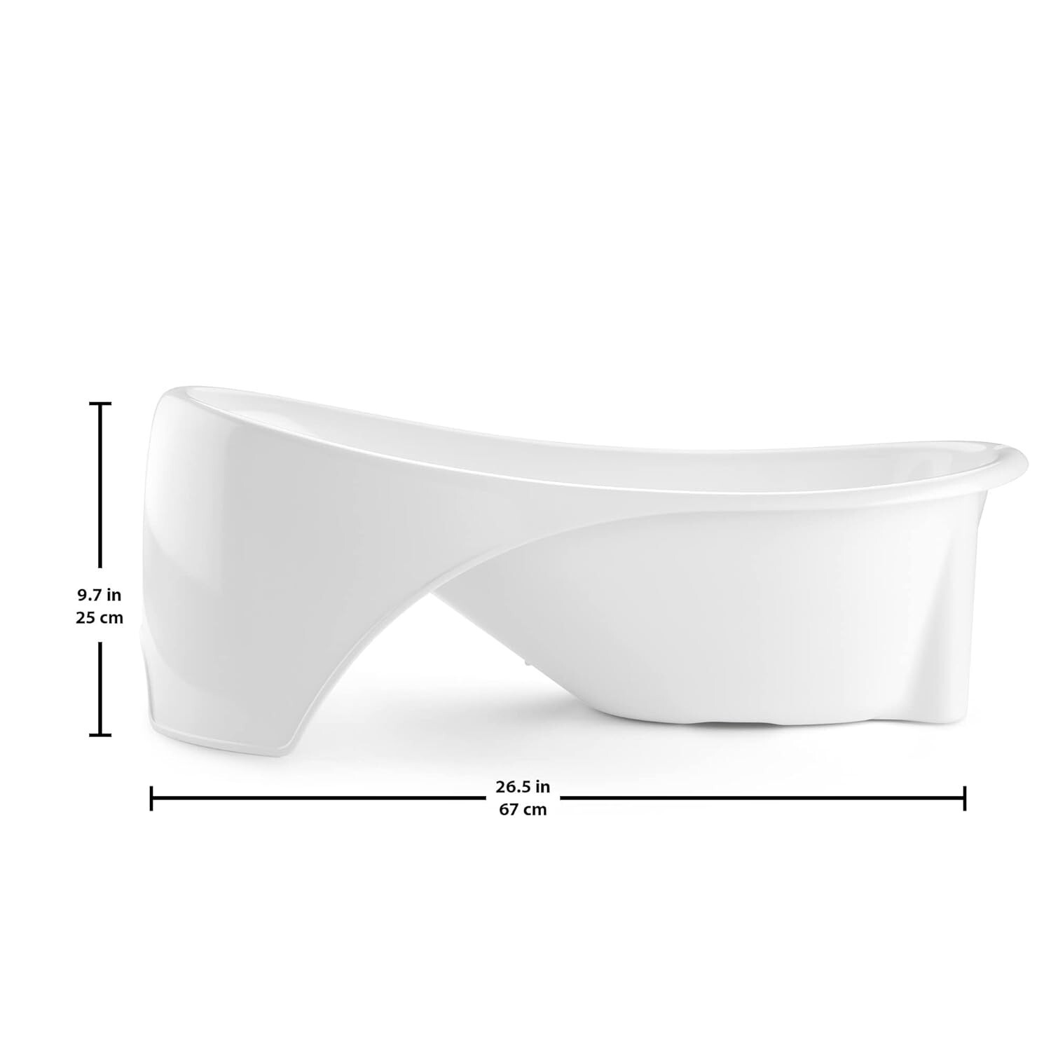 Fisher-Price Baby -Toddler Bath Simple Support Tub with Foam Head-Back rest NEW