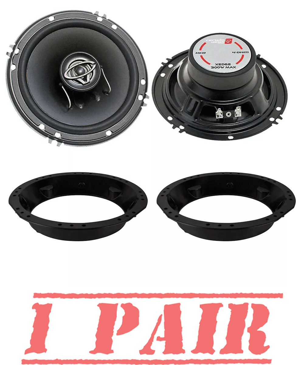 Cerwin Vega 300W 6.5"  Speakers for Harley Davidson 1998-13 FL models w/fairings