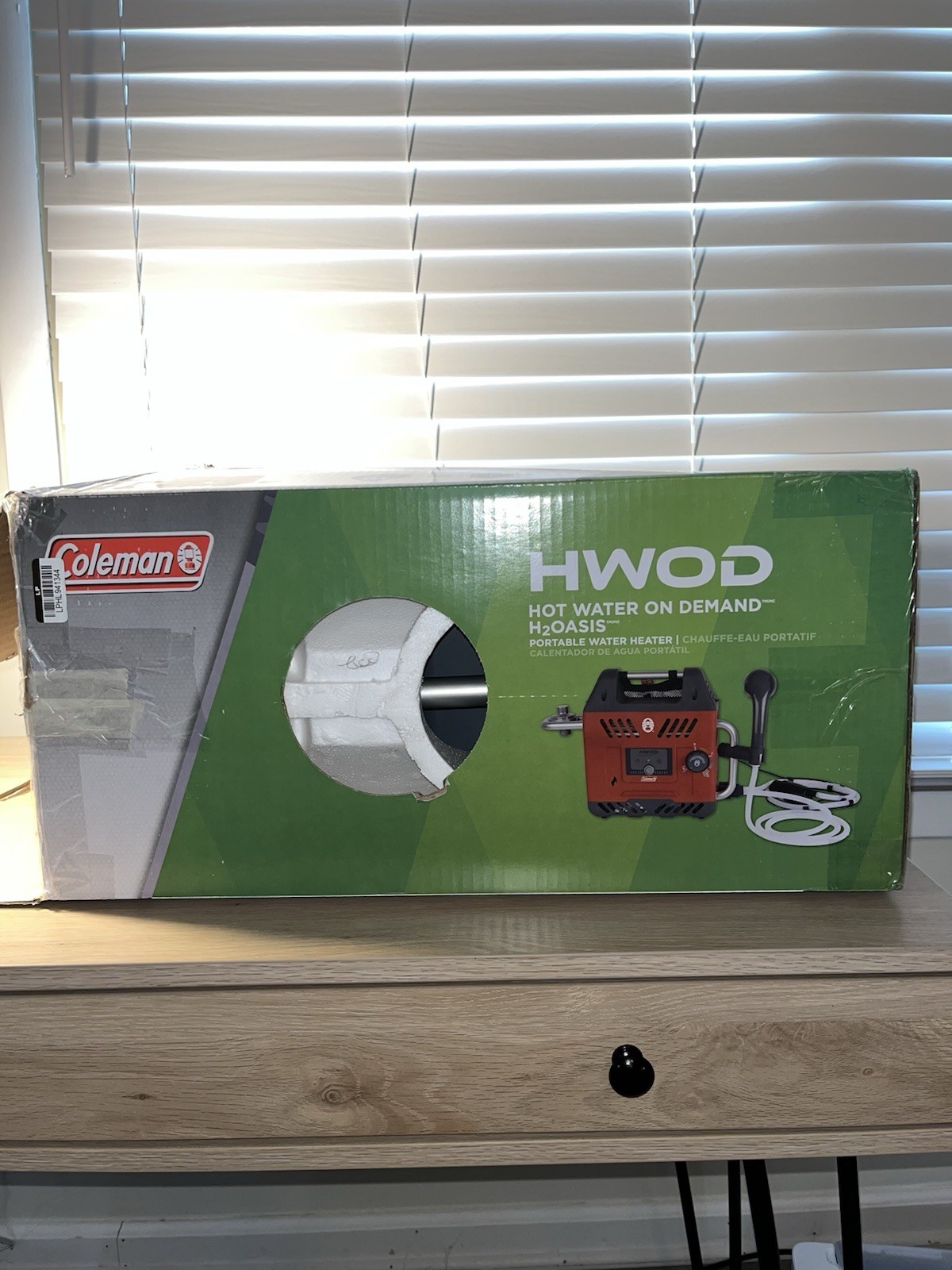 Coleman 2000026562 H2Oasis Portable Water Heater