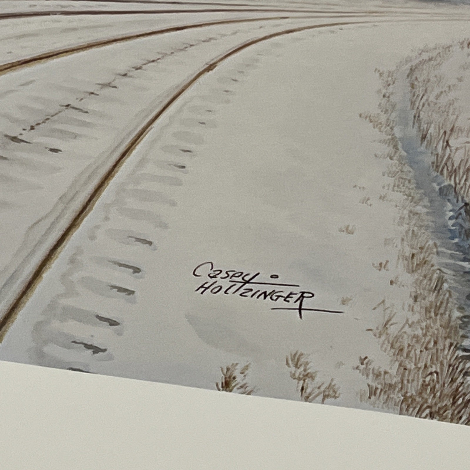 B&O Baltimore & Ohio Railroad R.R. T-1 Mountain Poster Print 25" x 18"