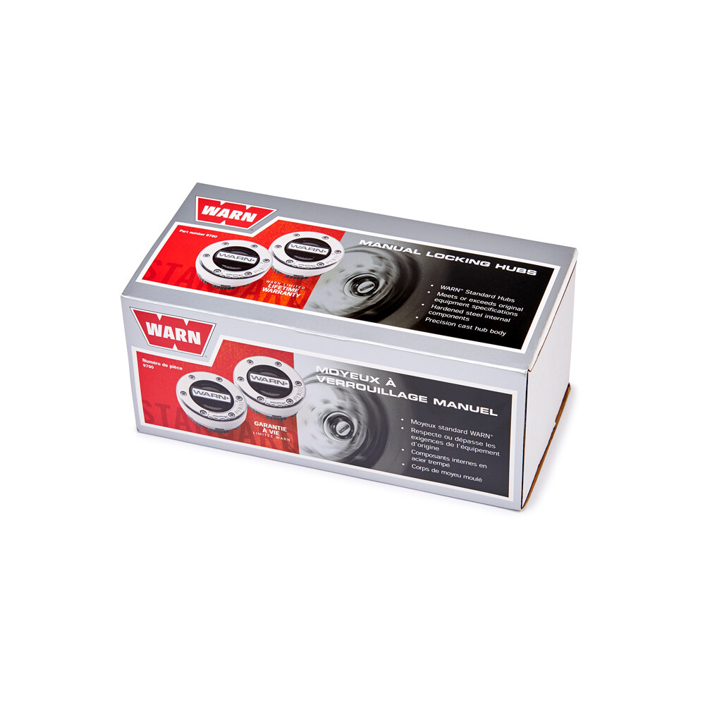 Warn 9790 Locking Hub Manual Hub 19 Spline Internal Mount Set Of 2