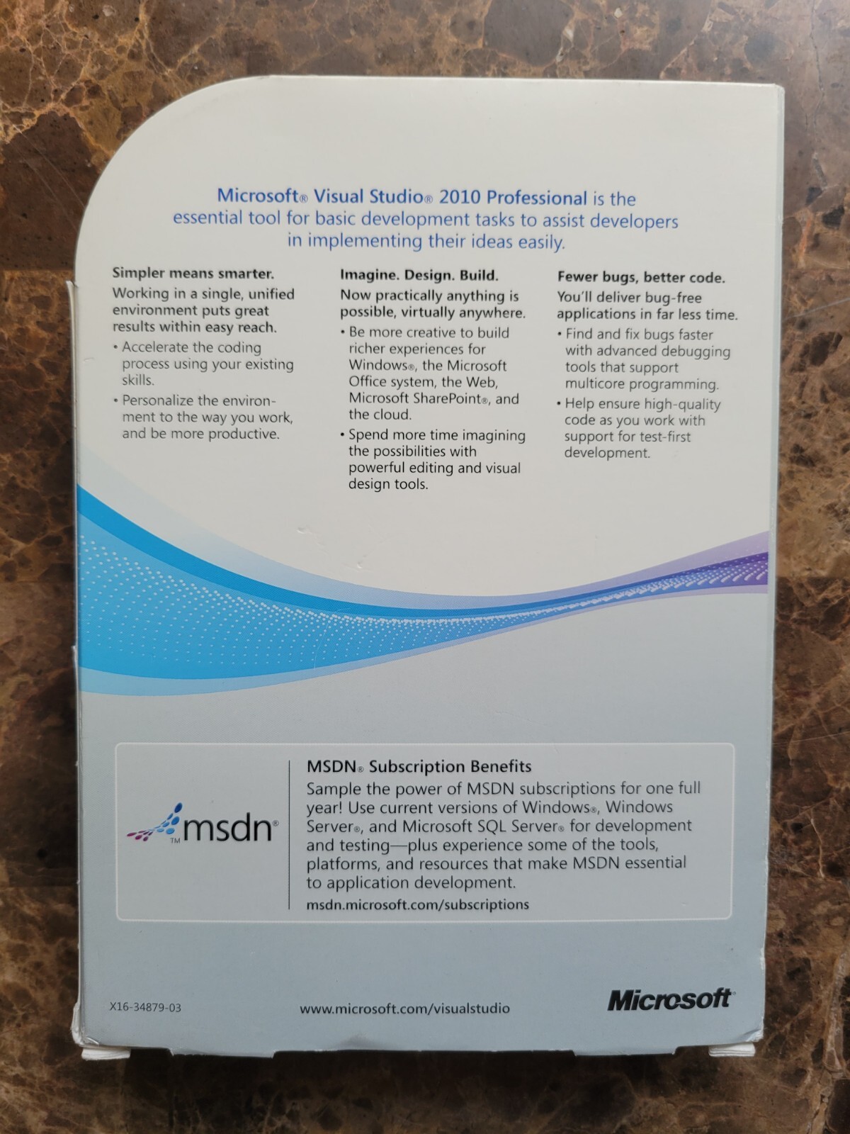 Microsoft Visual Studio 2010 Professional Full Version RETAIL Box