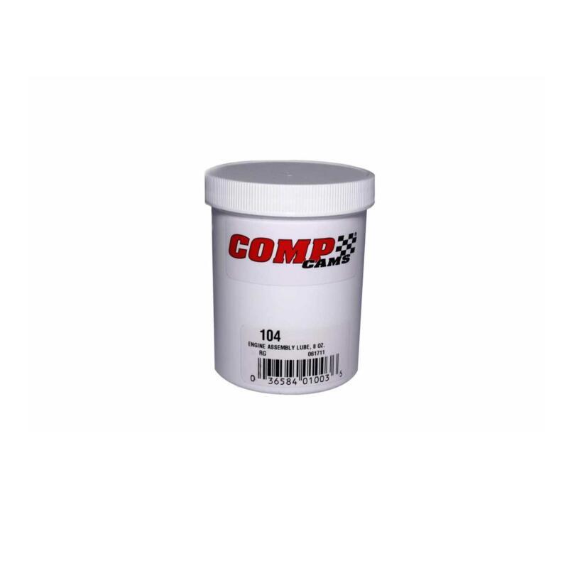 COMP Cams Assembly Lubricant 104; Engine Assembly Lube 8 oz White Lithium Base