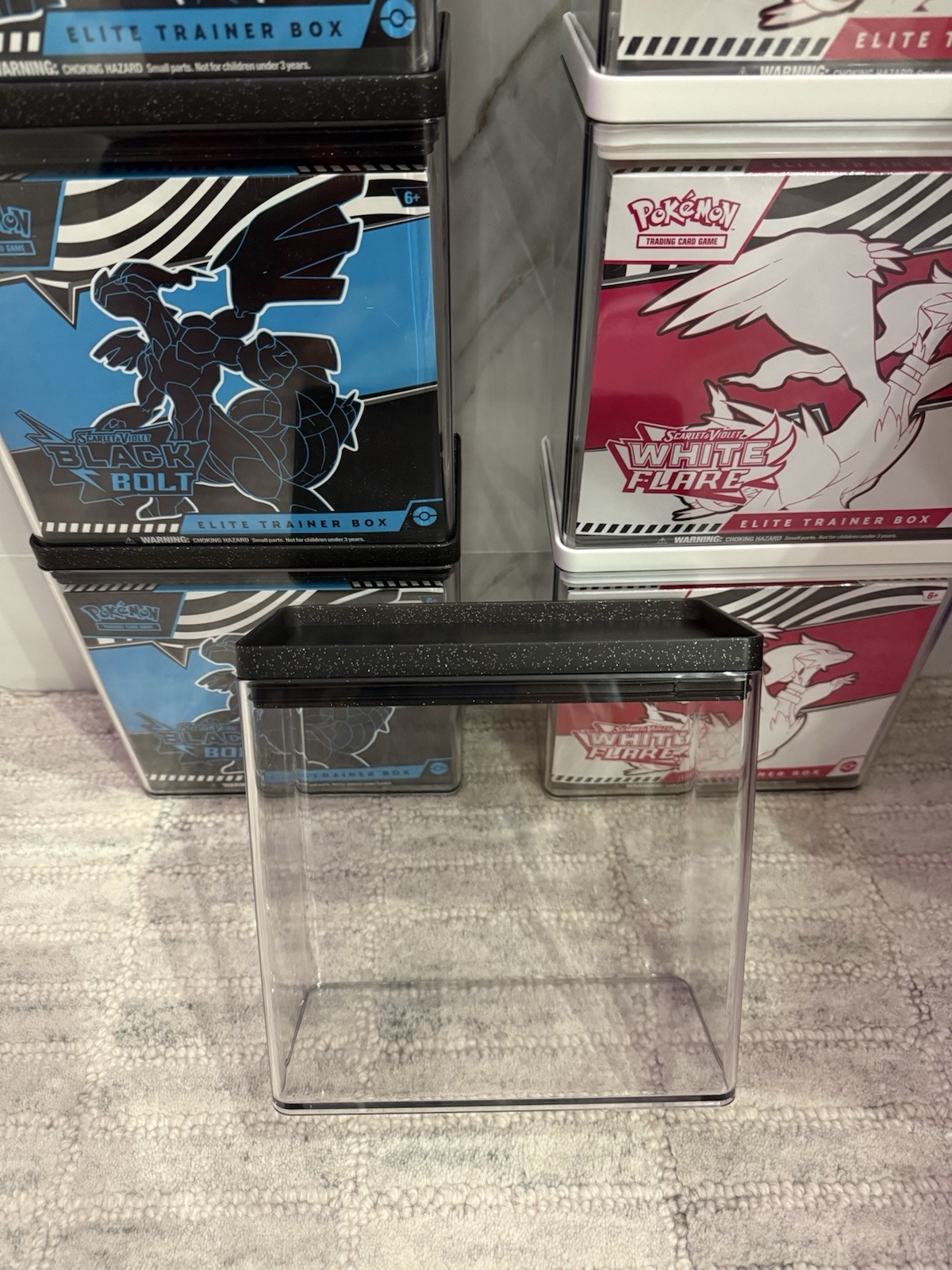 Pokemon ETB Protector Case ELITE TRAINER BOX DISPLAY (DISPLAY CASE ONLY NO ETB)