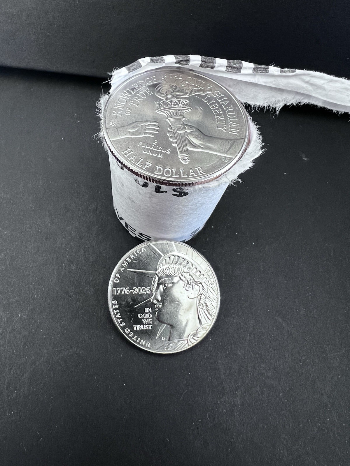 1776-2026 D Liberty Semiquincentennial Half Dollar, UNCIRCULATED, ON HAND