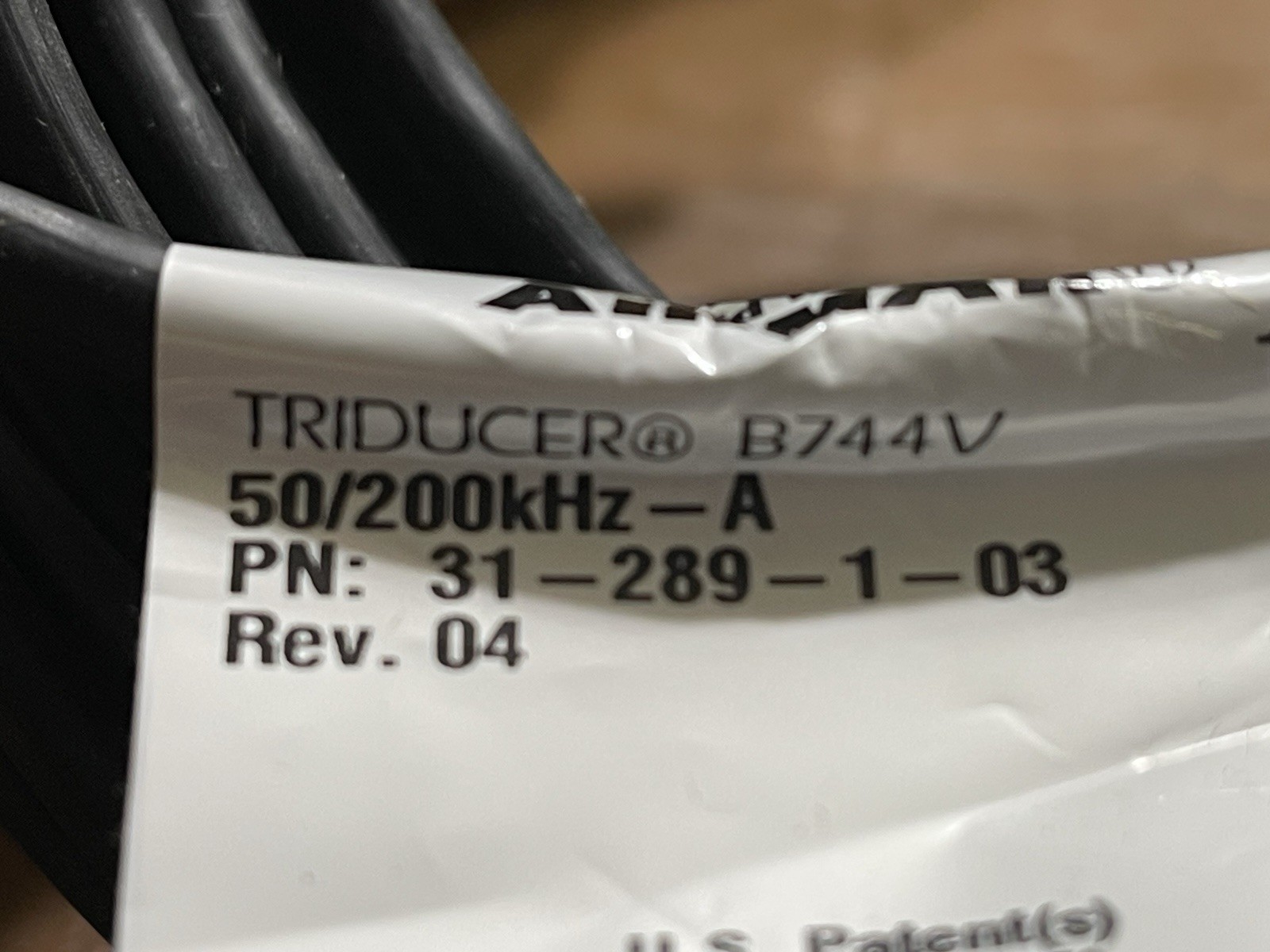 Airmar thru hull transducer B744V Deep-Speed-Temp 7 pin For Simrad