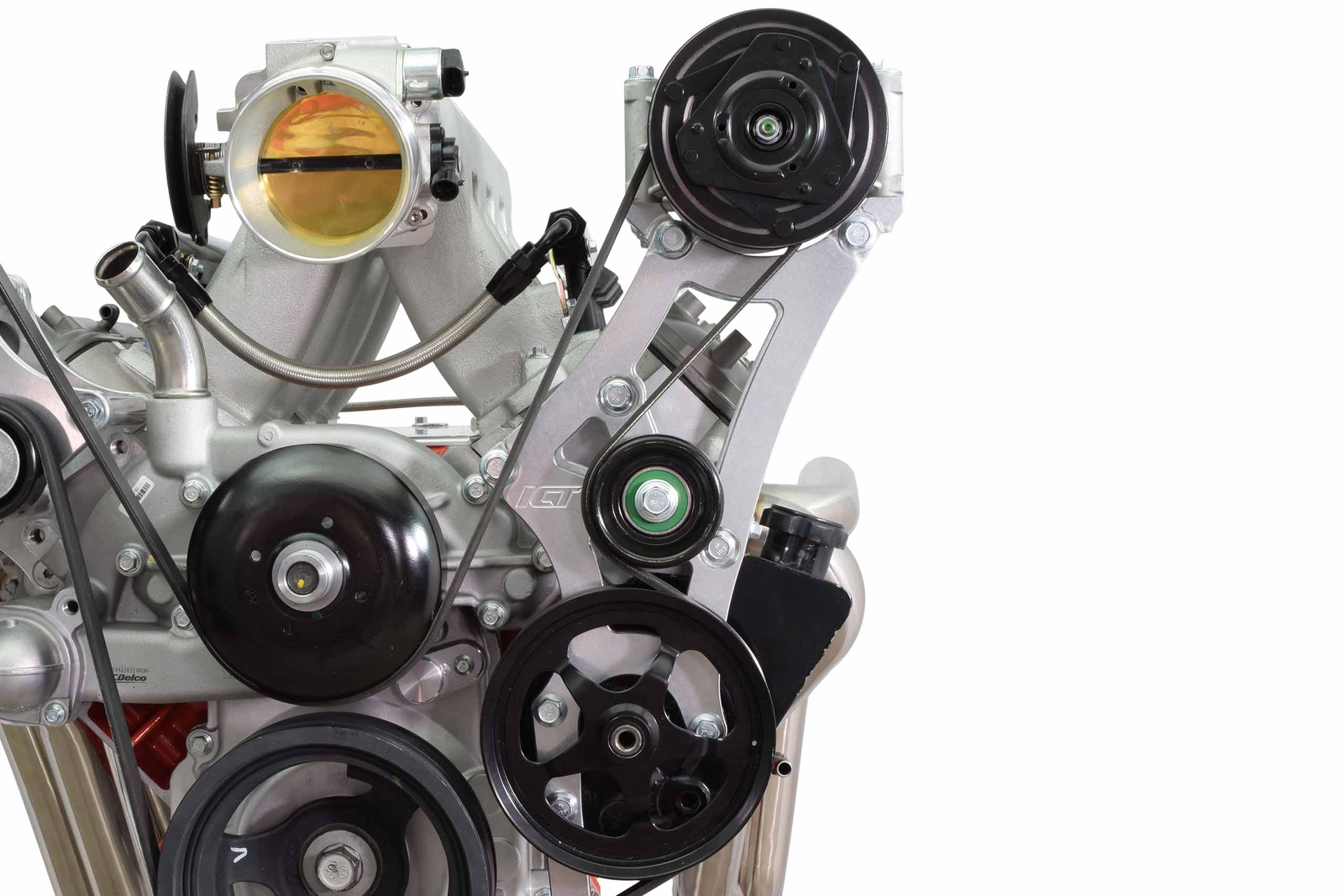 LS Swap 96-98 Vortec Truck HT6 A/C Compressor Power Steering Bracket LS1 LS3 LSX