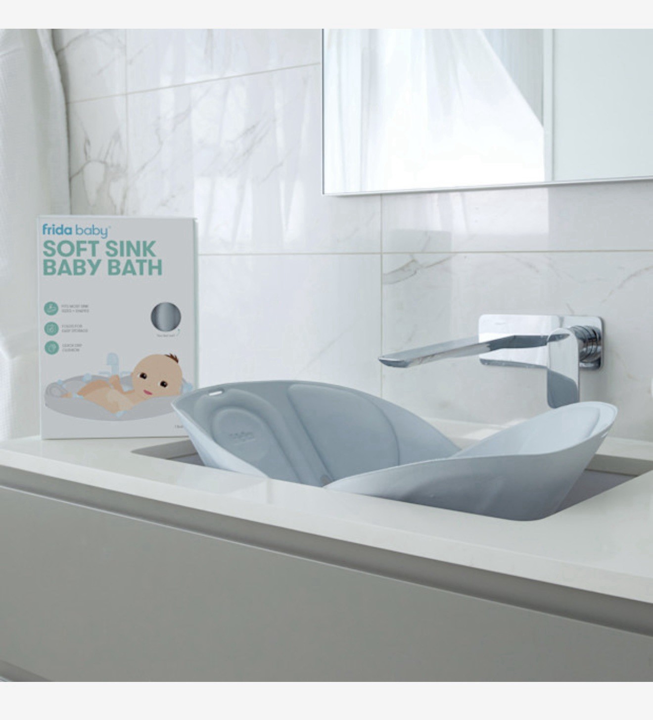 Frida Baby Soft Sink Baby Bath New