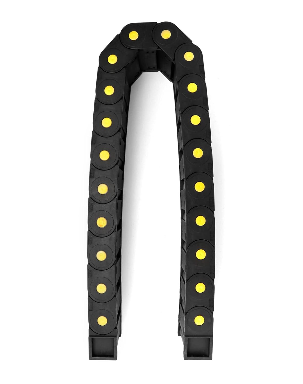 Cable Drag Chain 1M 25x77mm R55 Closed Wire Carrier for CNC Robot 4 Pack