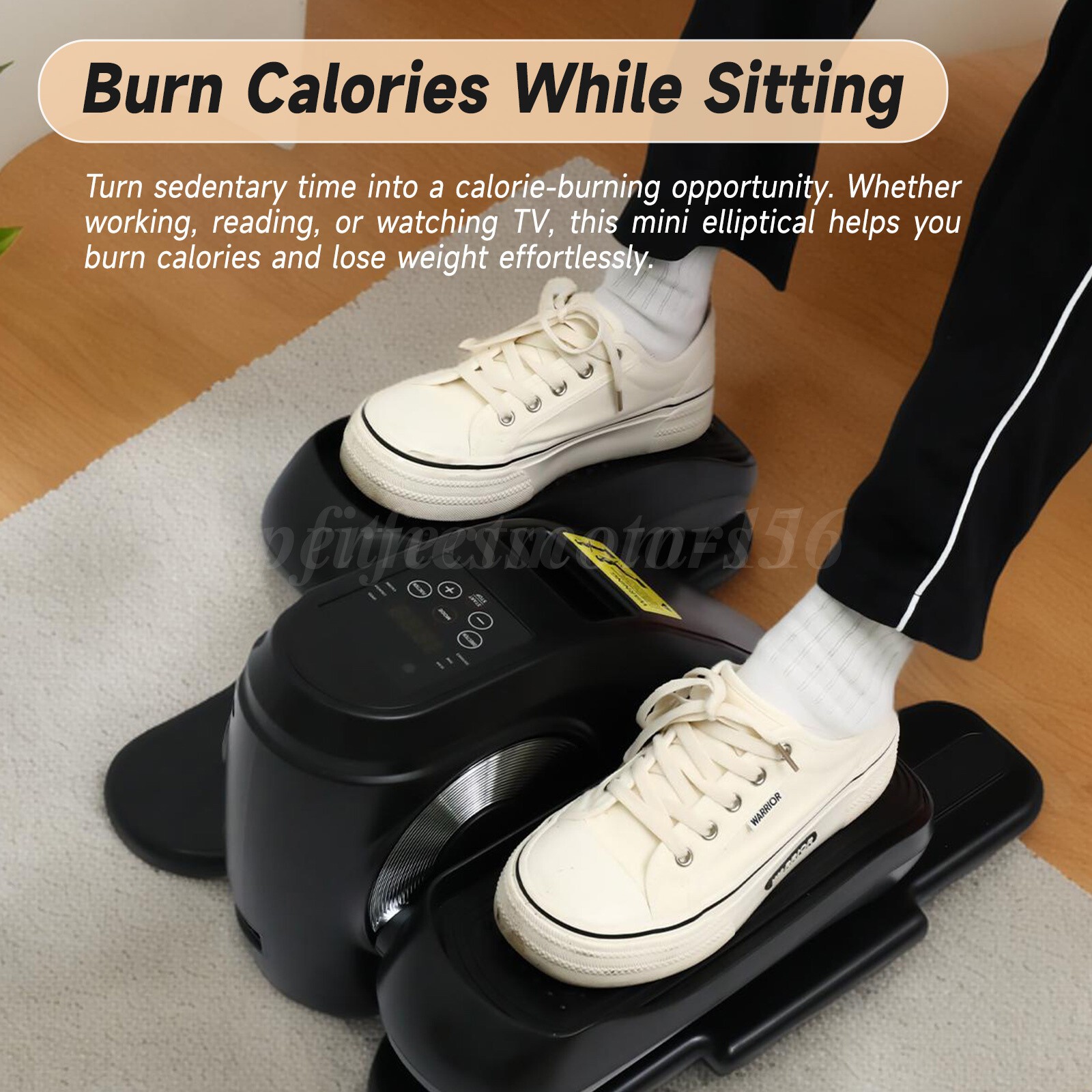 Ellipse Leg Exerciser Under Desk Elliptical Machine as Seen on TV Seated Machine