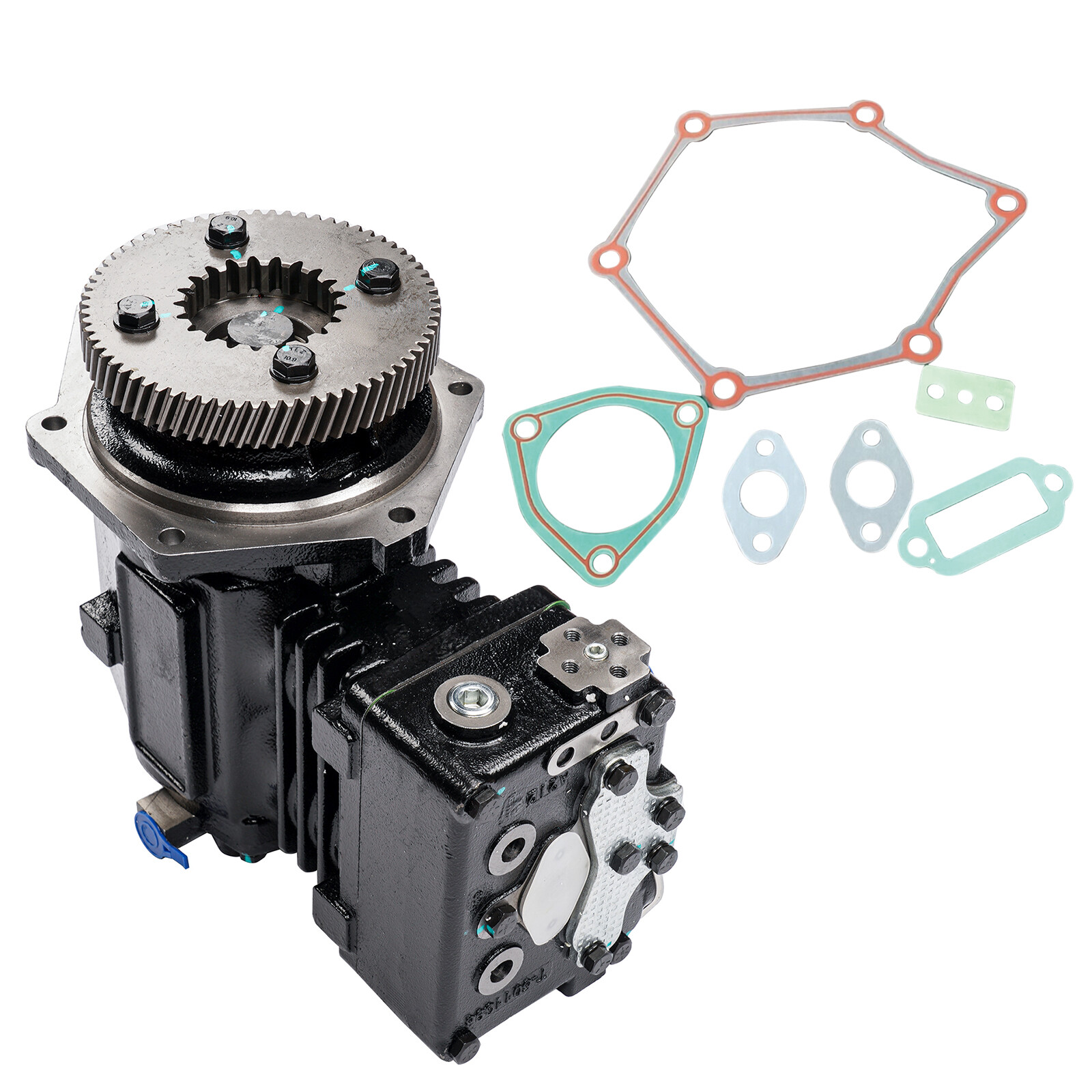 Air Compressor Replacement for Detroit Series 60 12.7 TU-FLO 750 Truck R23522122