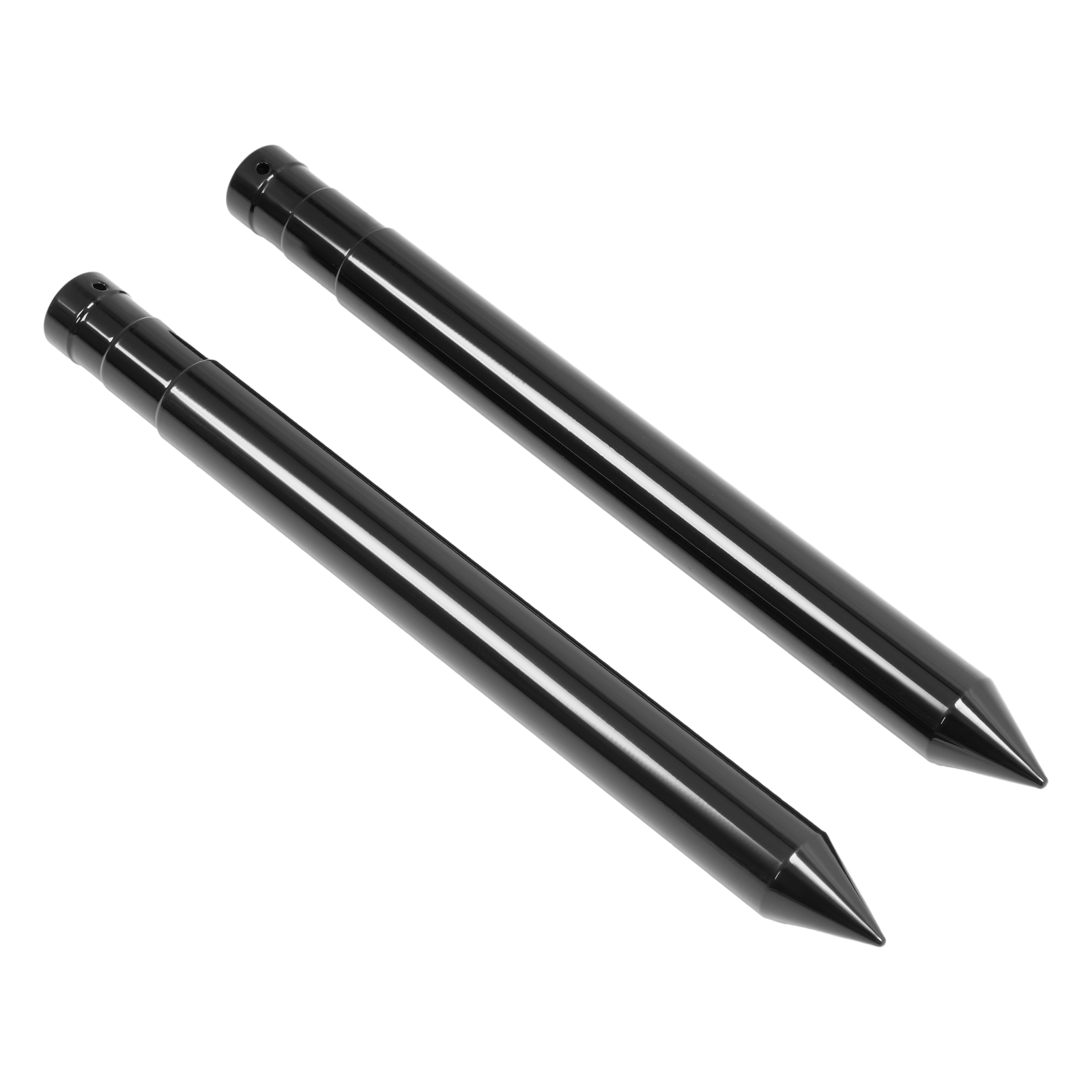 2PK 17" Hay Bale Spear Stabilizer for Skid Steer Mount Plate for Tractor