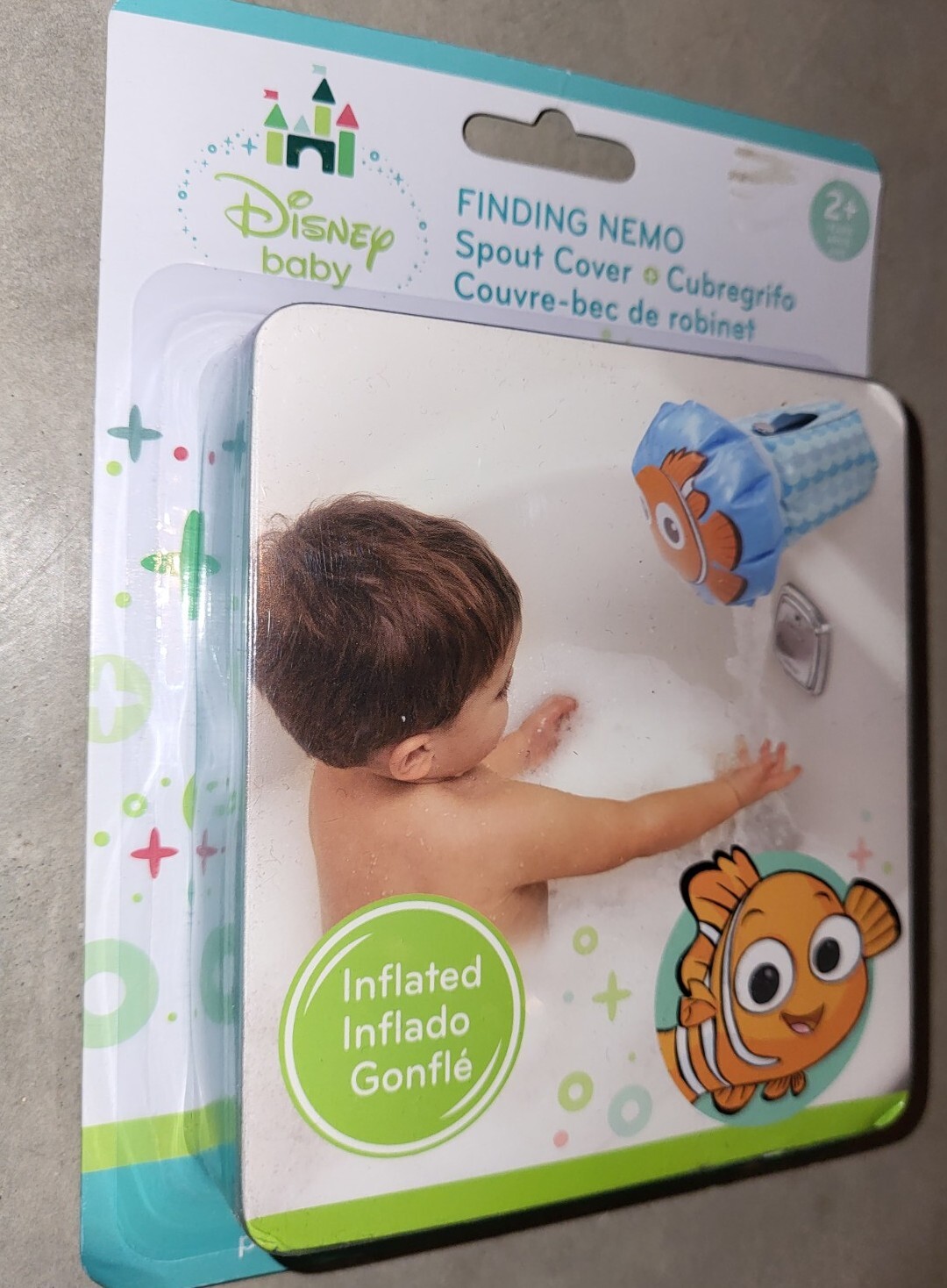 Finding Dory Inflatable Safety Spout Cover For Most Standard Tub Faucets