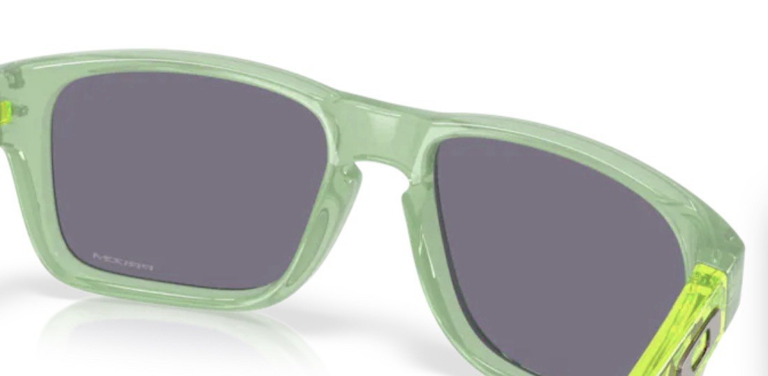 OAKLEY HOLBROOK XXS SUNGLASSES TRANSPARENT JADE CLEAR PRIZM GREY OJ9014-0550