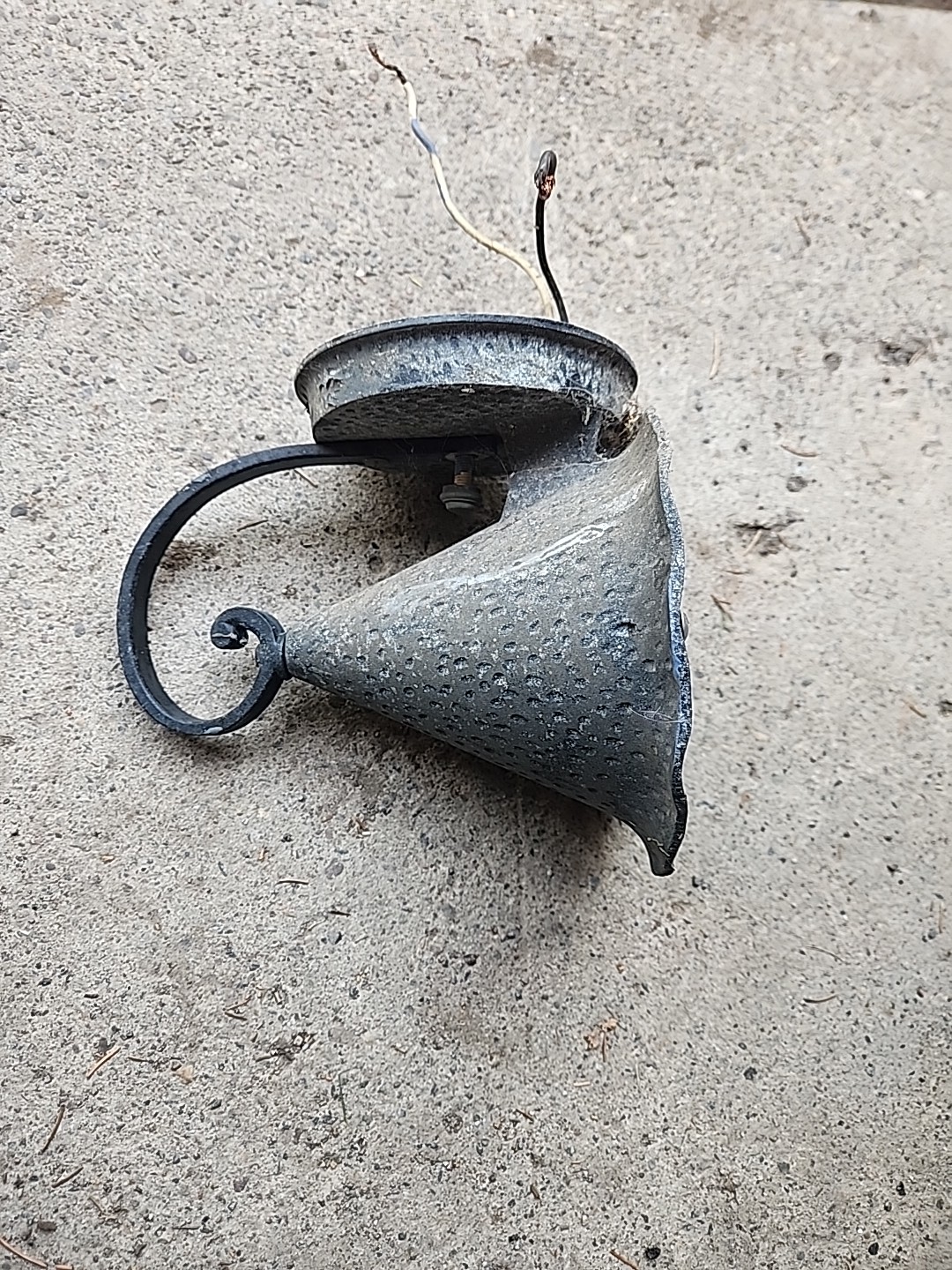 Vintage Exterior Light. 55+ Years Old.