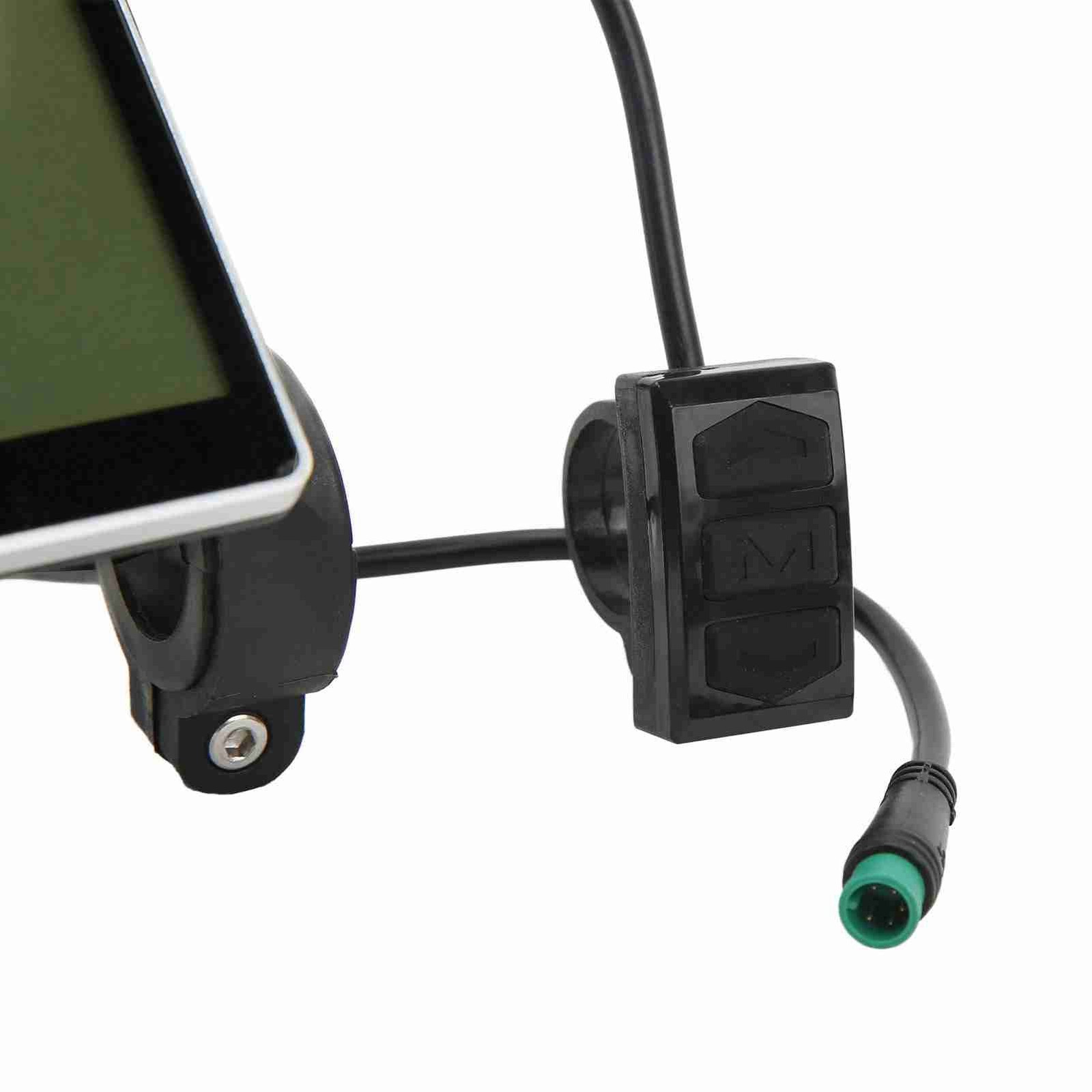 24/36/48/60V E-Bike Speedometer Electric Bike LCD Display Meter Control Panel