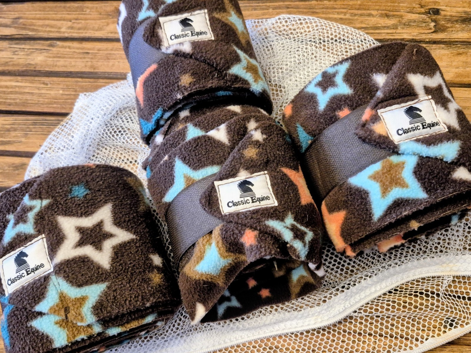 Four Classic Equine Fleece Polo Wraps! Perfect Condition, Used One Time!!