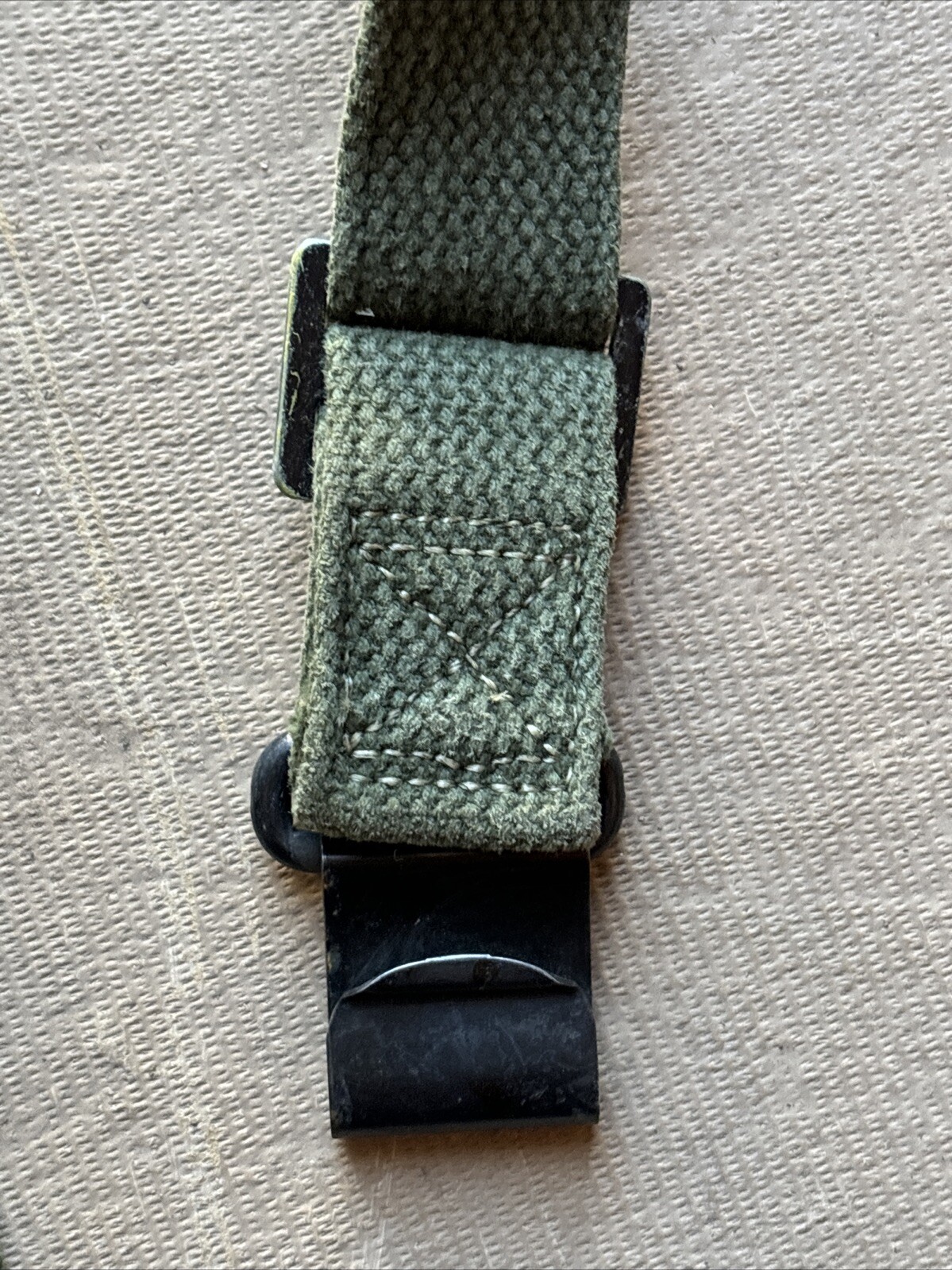 US Military Issue Korea Vietnam M1 Garand Rifle Sling Canvas Web Vintage