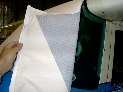 Cessna 172 Fast Back Sunforger cabin and Windshield Cover (with no rear window)